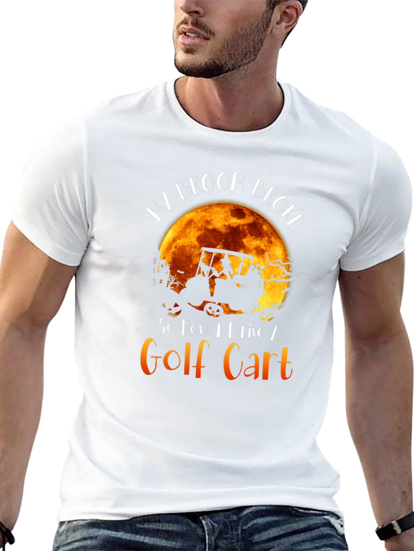 Halloween Golf Cart T-Shirt