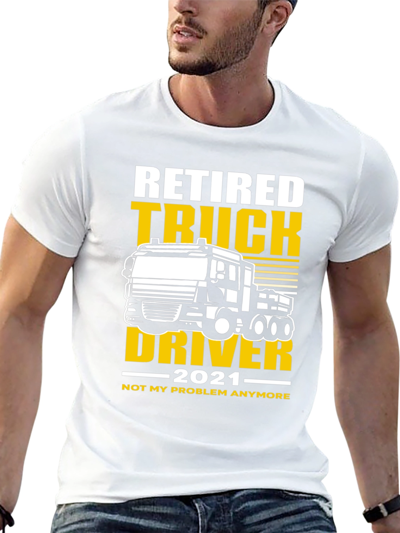 Retired Truck Driver 2021 T-Shirt