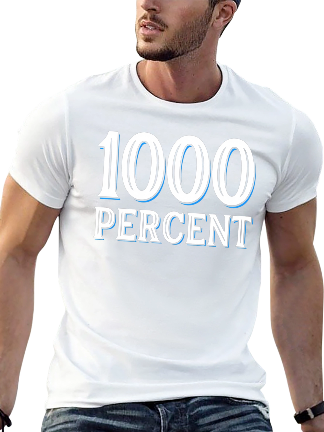 1000 Percent T-Shirt - Bold Graphic Tee