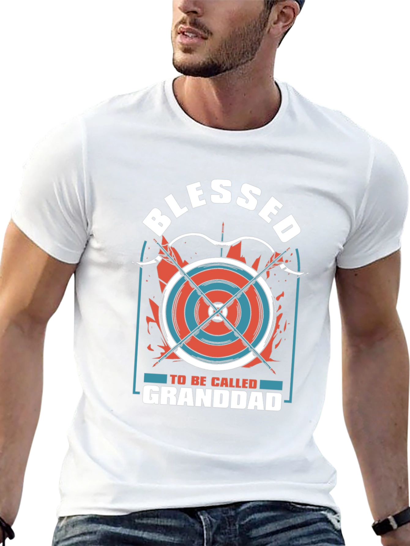 Blessed Granddad Archery T-Shirt