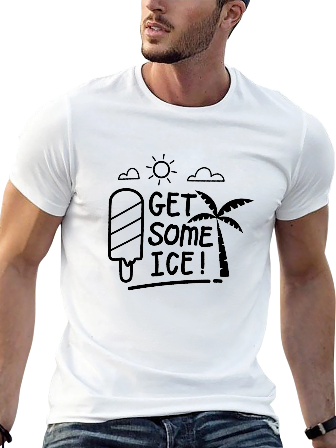 Get Some Ice T-Shirt - Summer Fun Tee