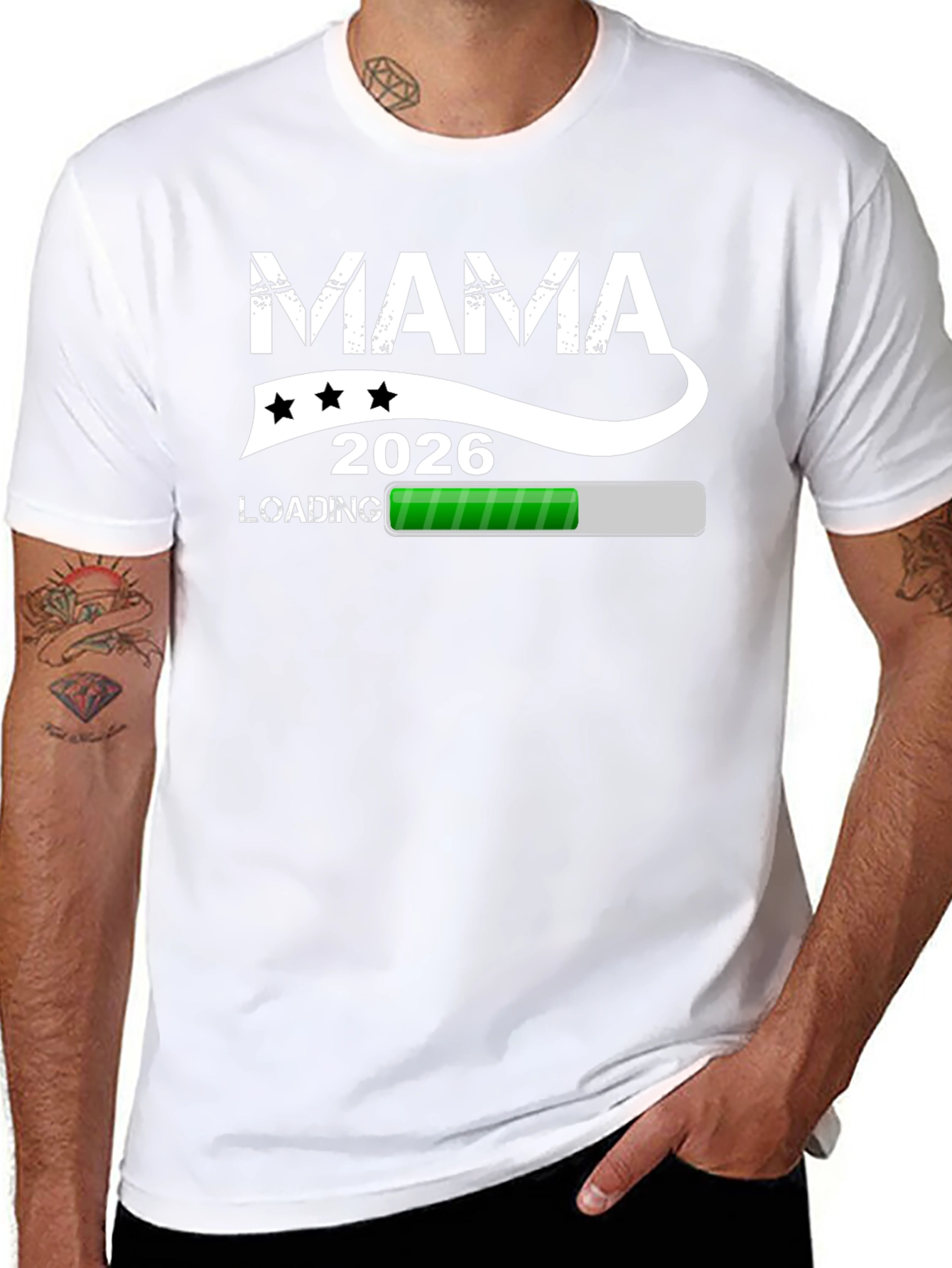 Mama 2026 Loading Graphic Tee