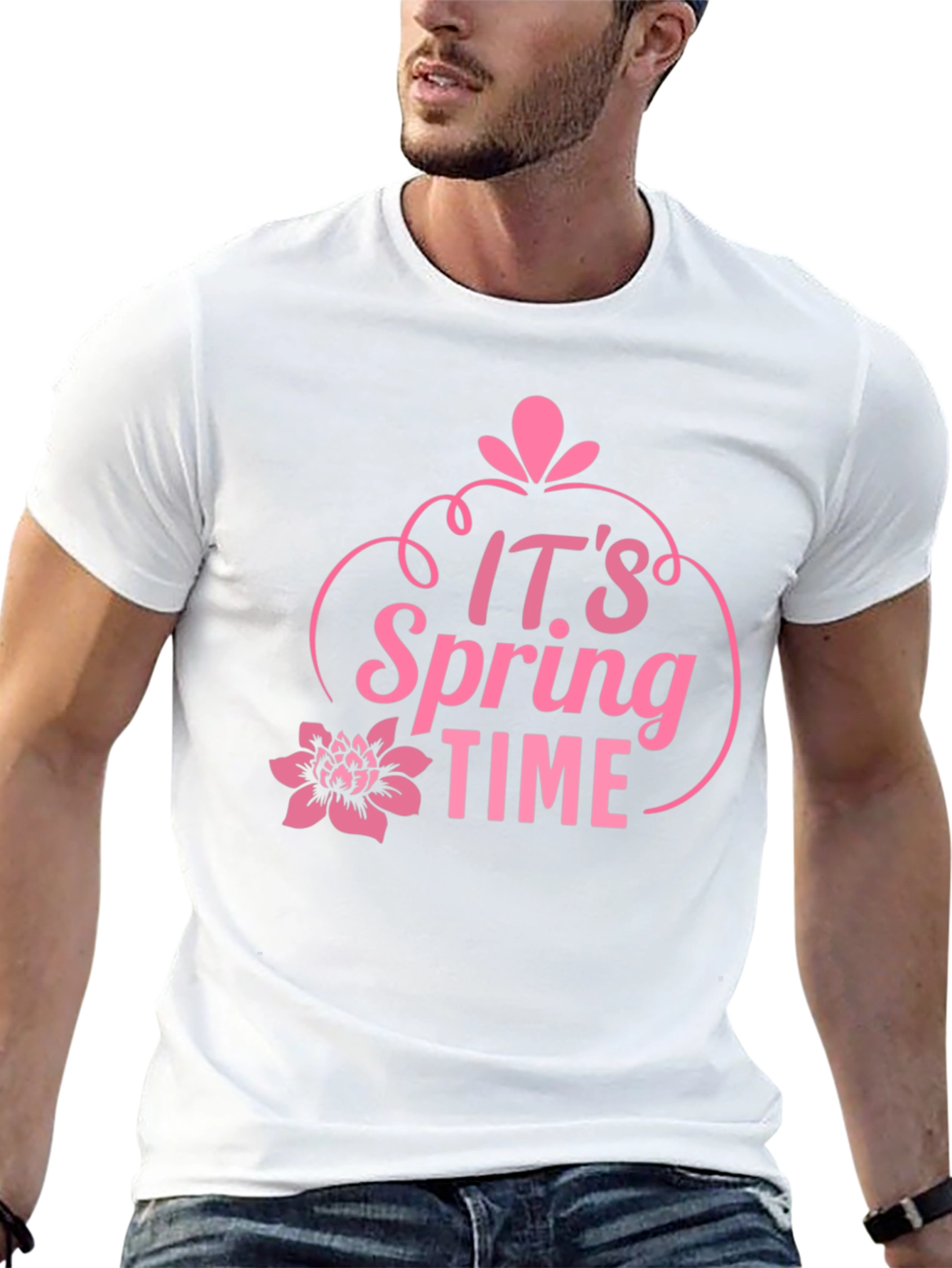 Its Spring Time T-Shirt - Floral Graphic Tee
