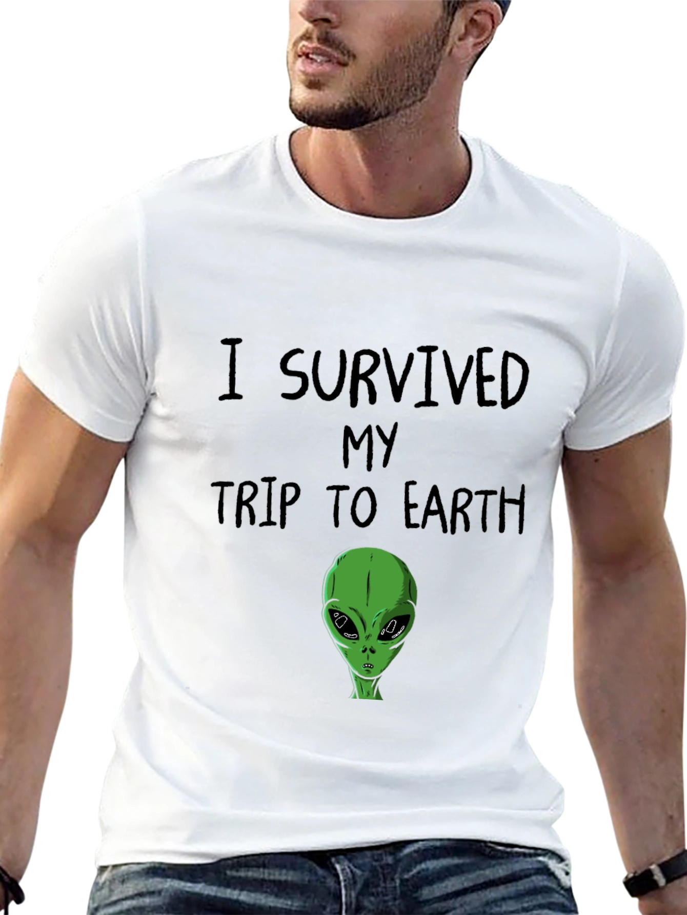 I Survived My Trip to Earth Graphic T-Shirt