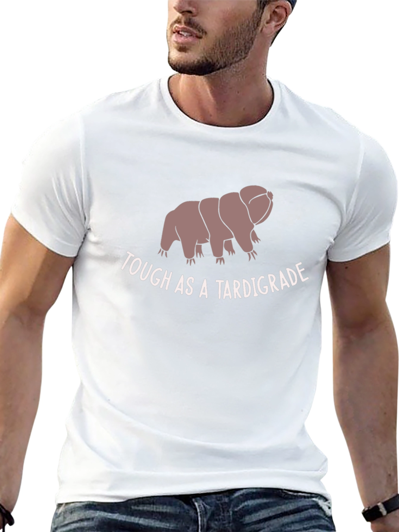 Tough As A Tardigrade Funny Graphic Tee