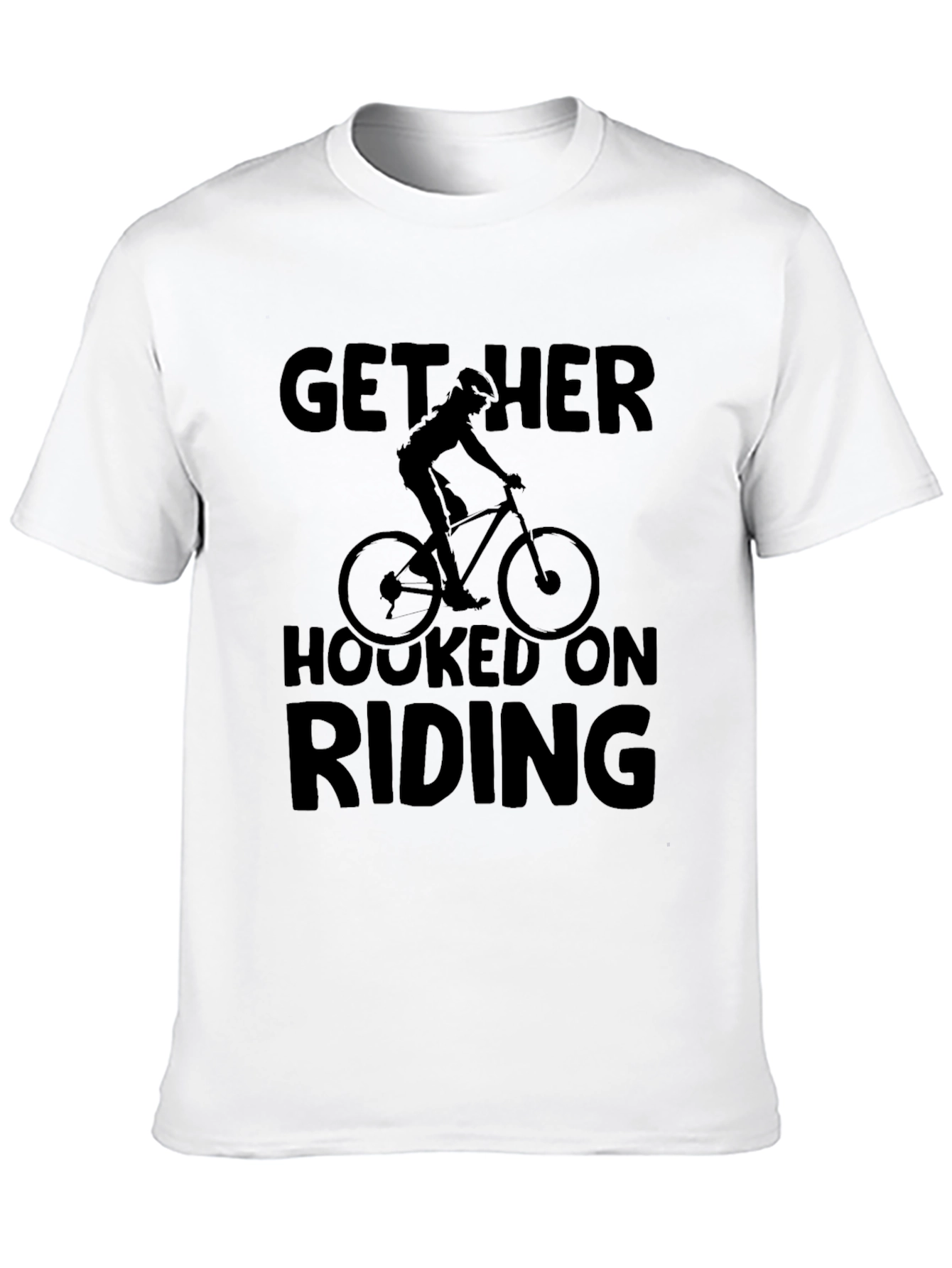 Get Her Hooked On Riding - Mens T-Shirt