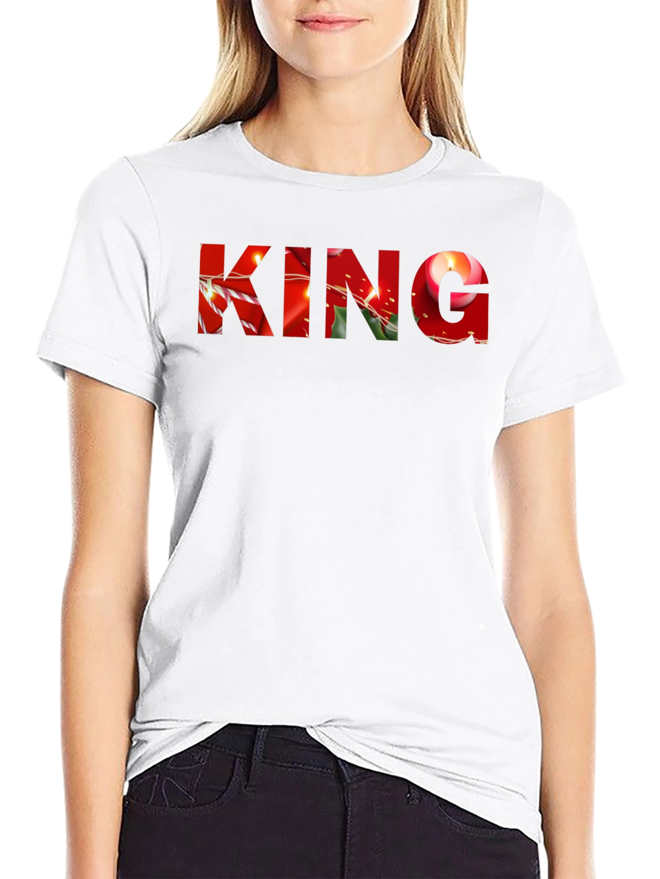 King Holiday T-Shirt - Festive Celebration