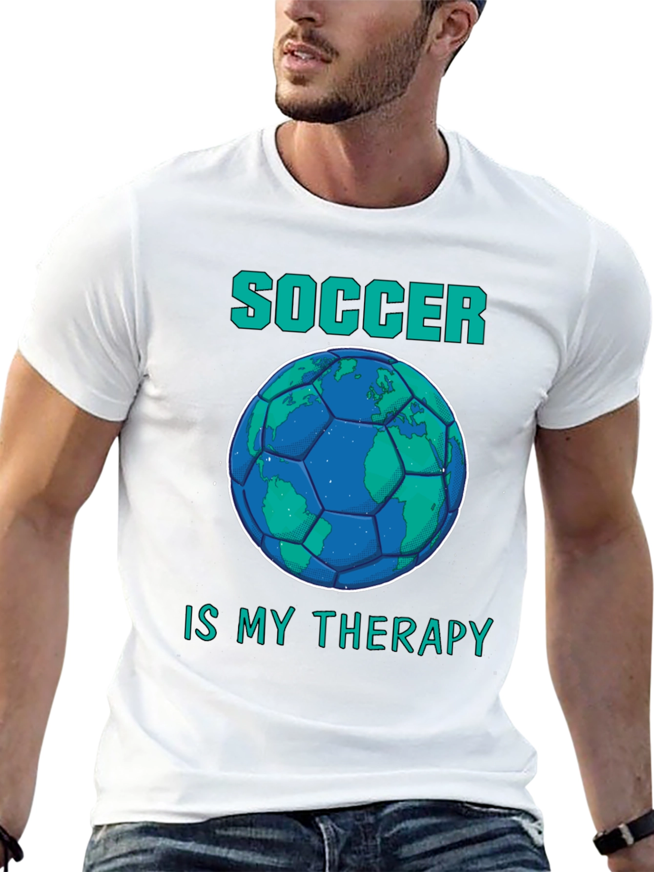 Soccer Is My Therapy T-Shirt