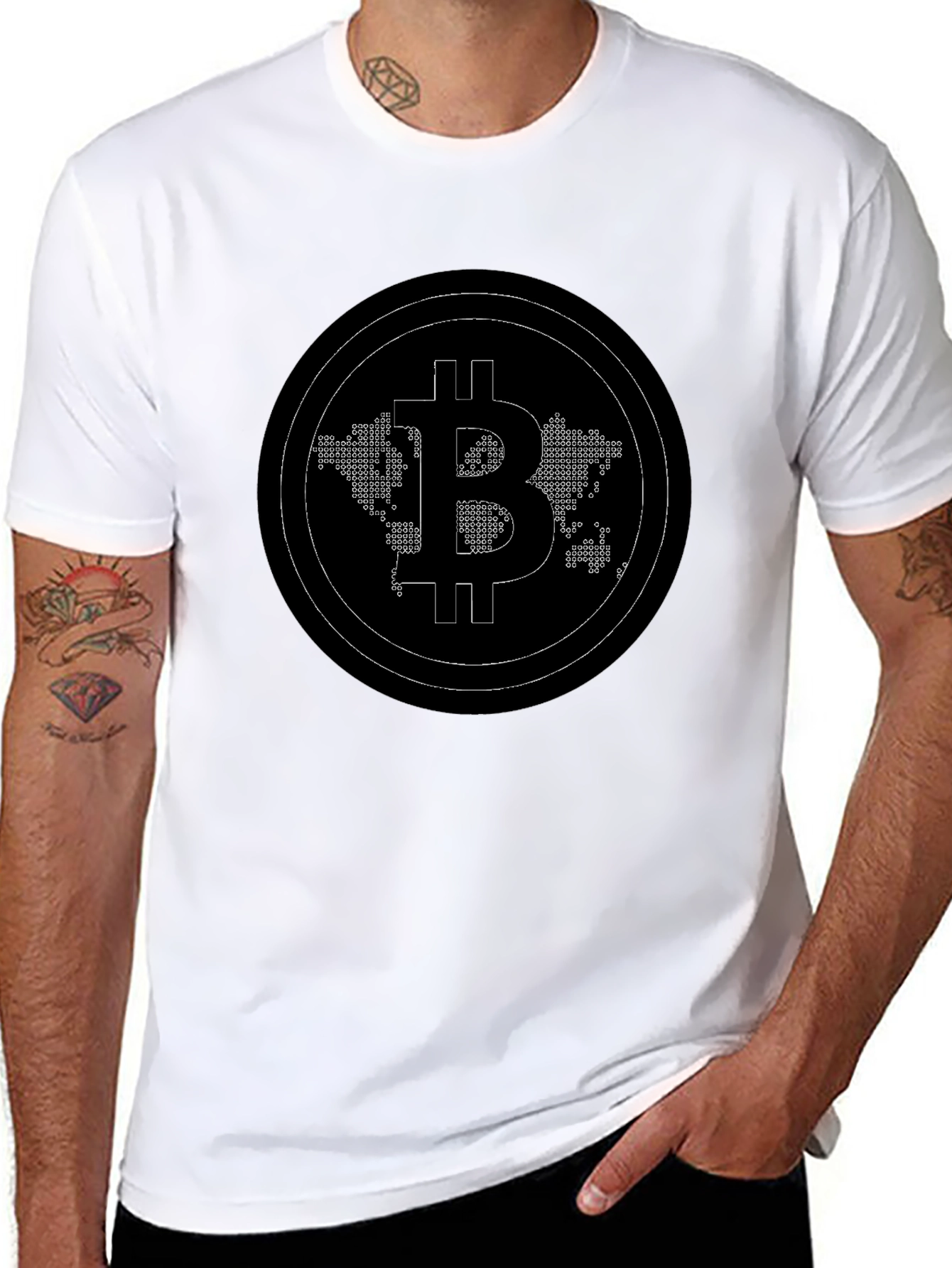 Bitcoin Crypto World T-Shirt