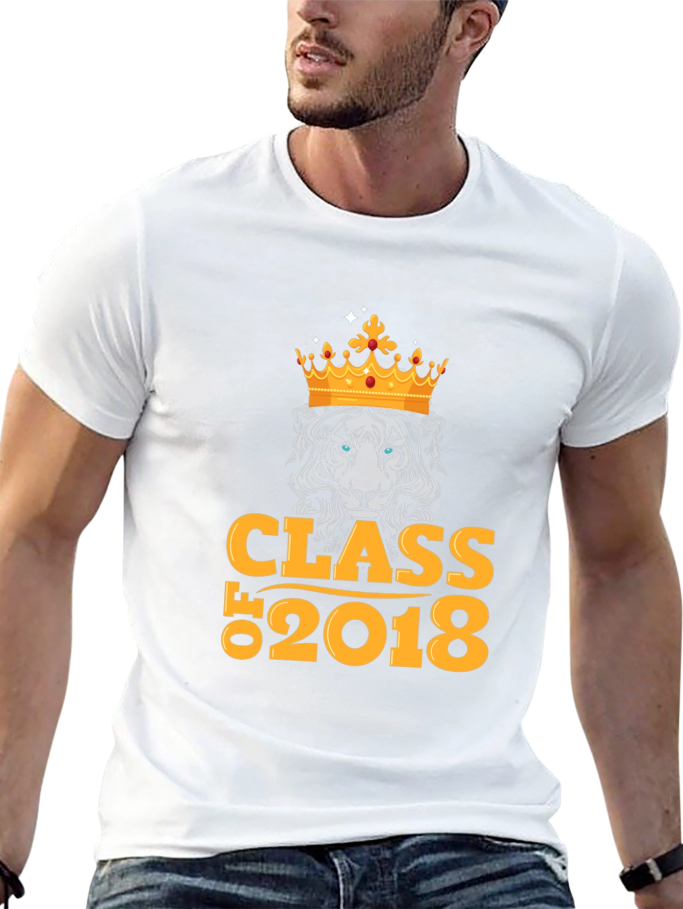 Class of 2018 Tiger Crown Graphic T-Shirt