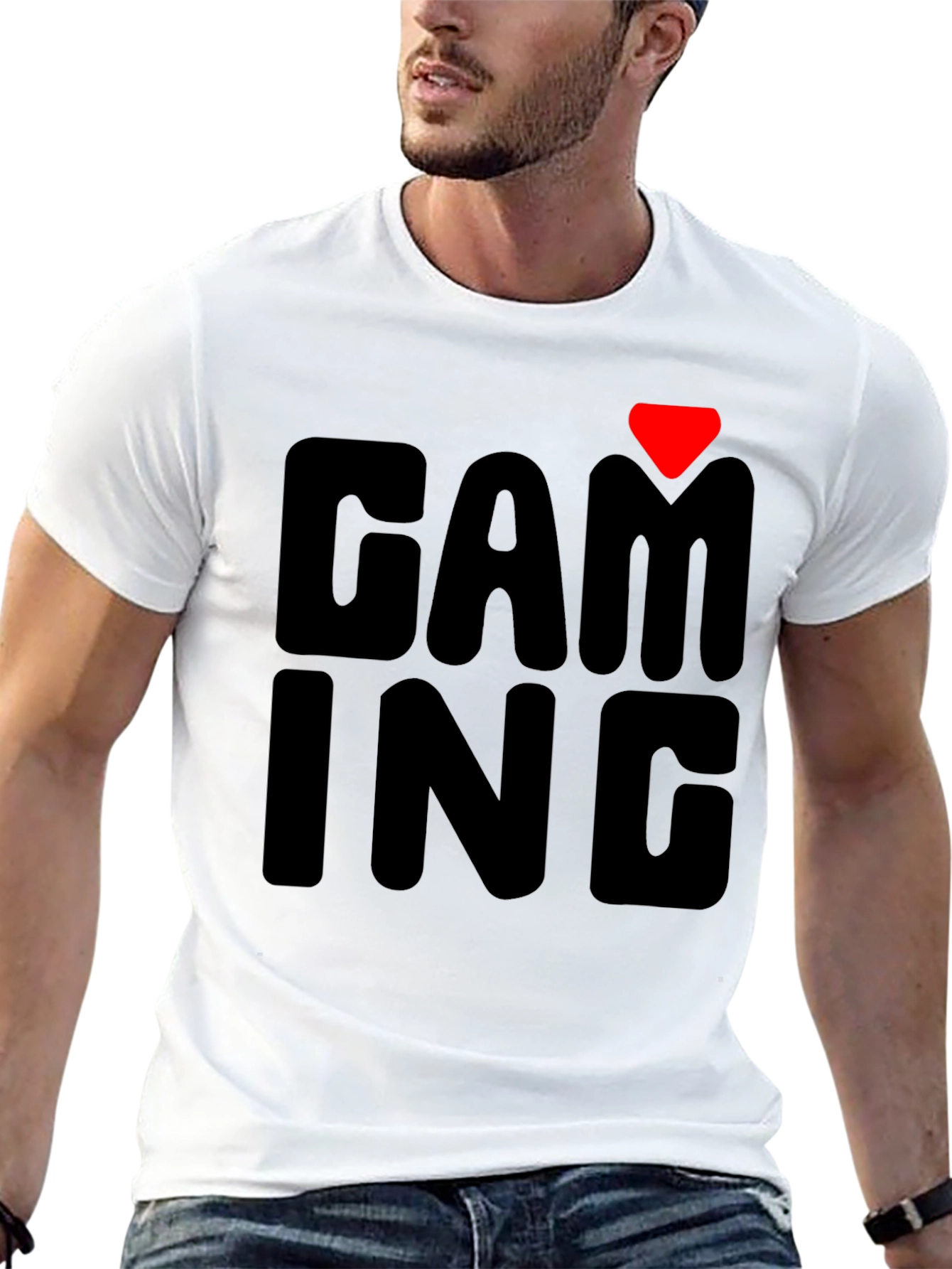 Gaming T-Shirt - Black Graphic Tee for Gamers