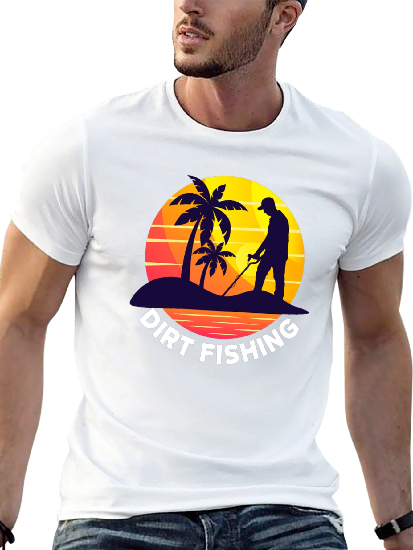 Dirt Fishing T-Shirt - Metal Detecting Tee