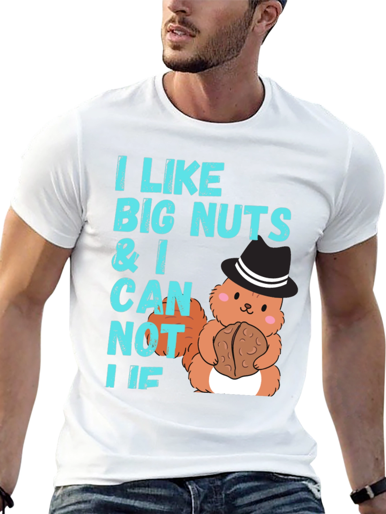 I Like Big Nuts Funny Squirrel T-Shirt