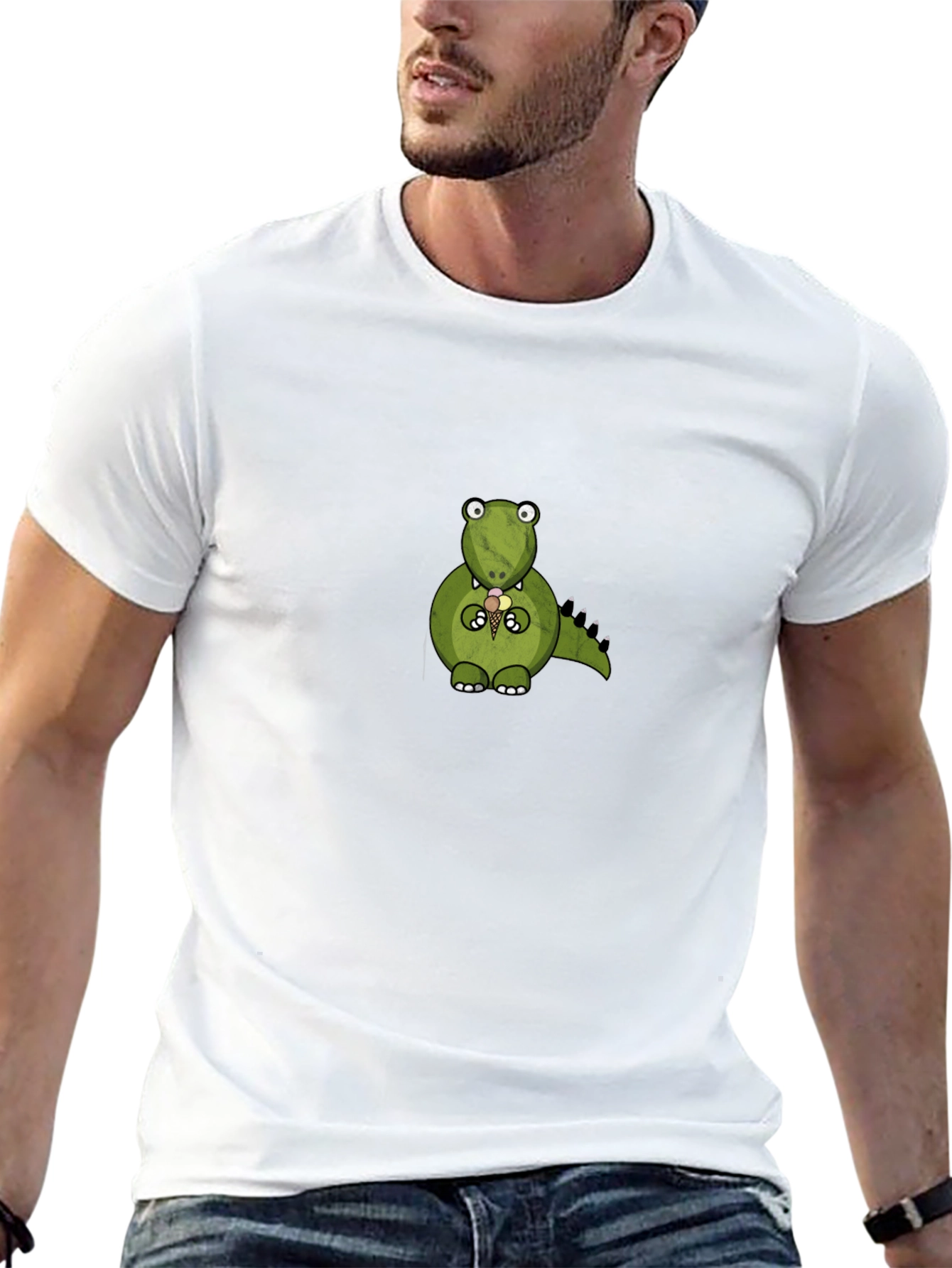 Dino Ice Cream Graphic Tee