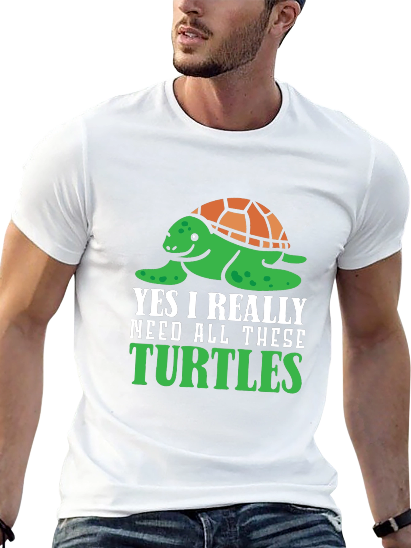 Funny Turtle Lover T-Shirt - Need All These Turtles