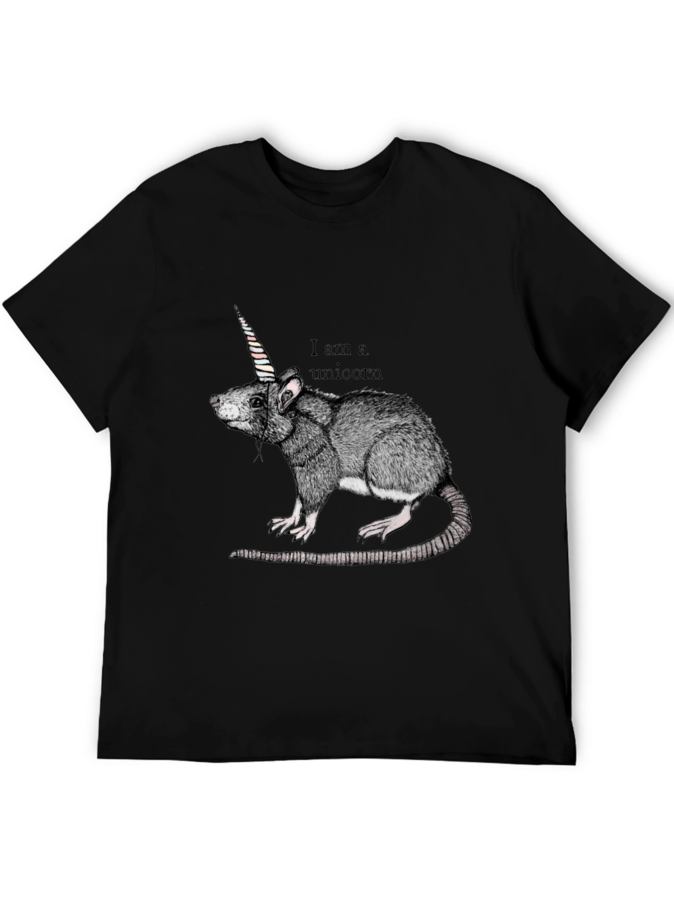 Rat Unicorn Graphic T-Shirt