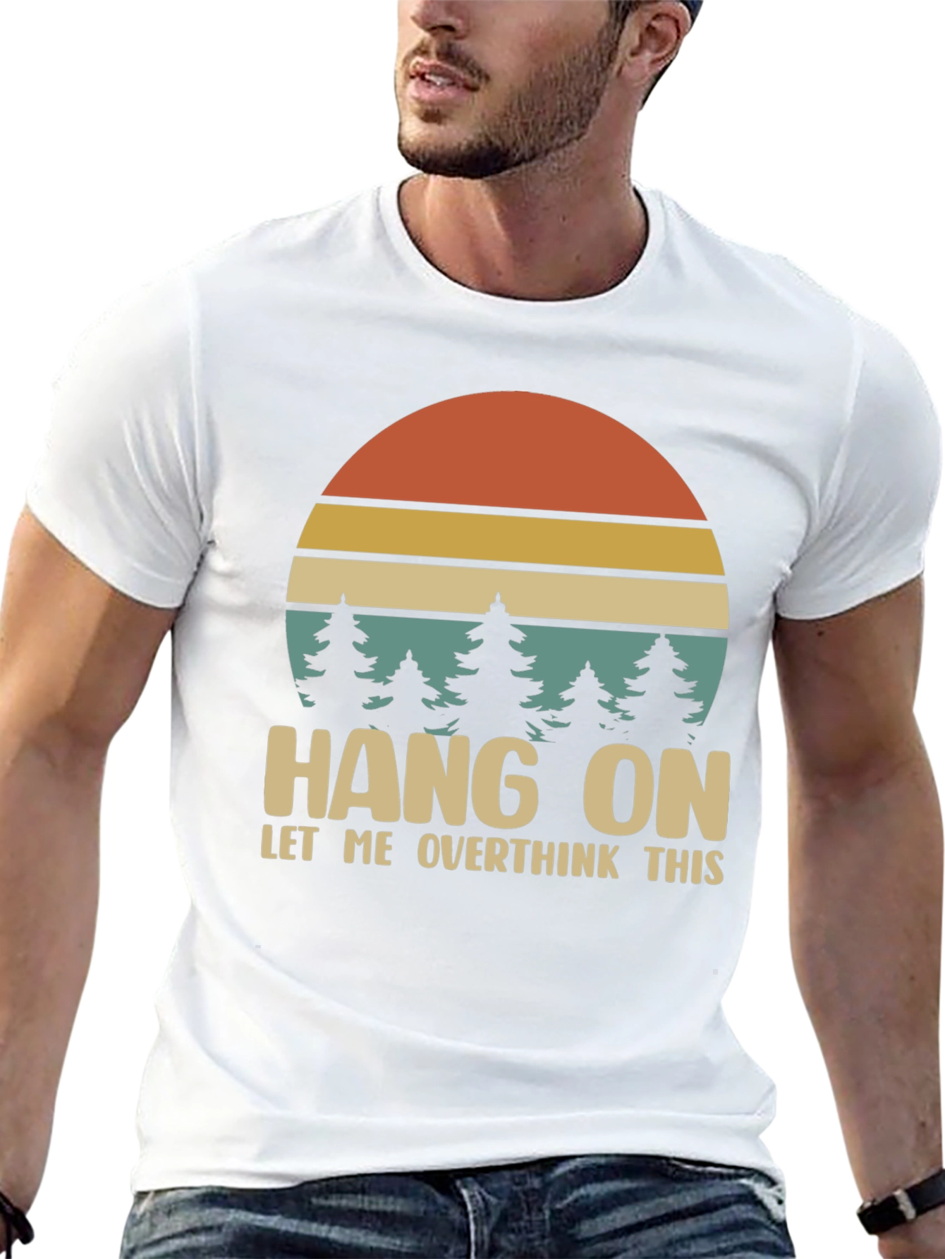 Hang On Overthink Graphic Tee