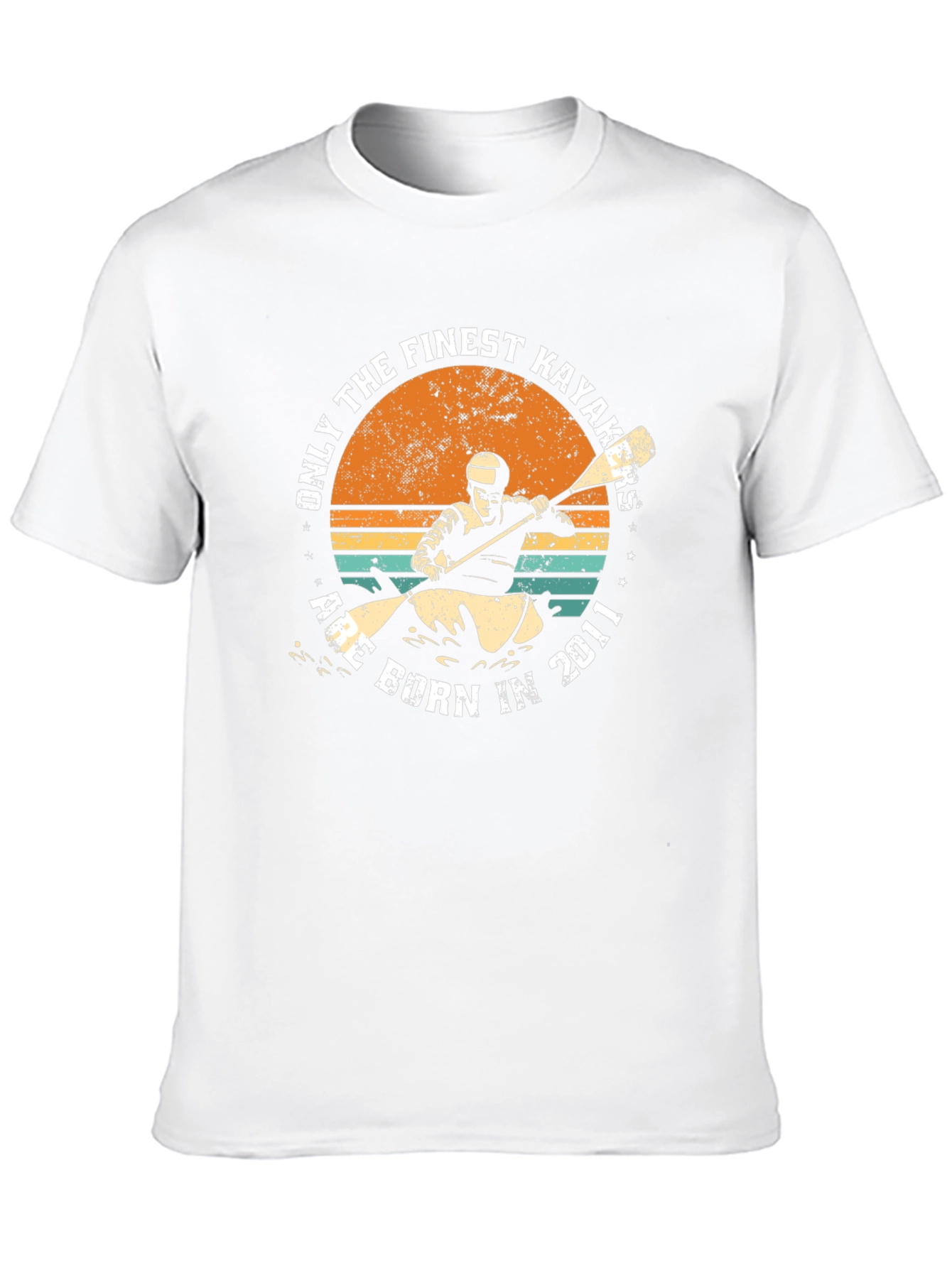 Finest Kayakers Born in 2011 Black Graphic Tee