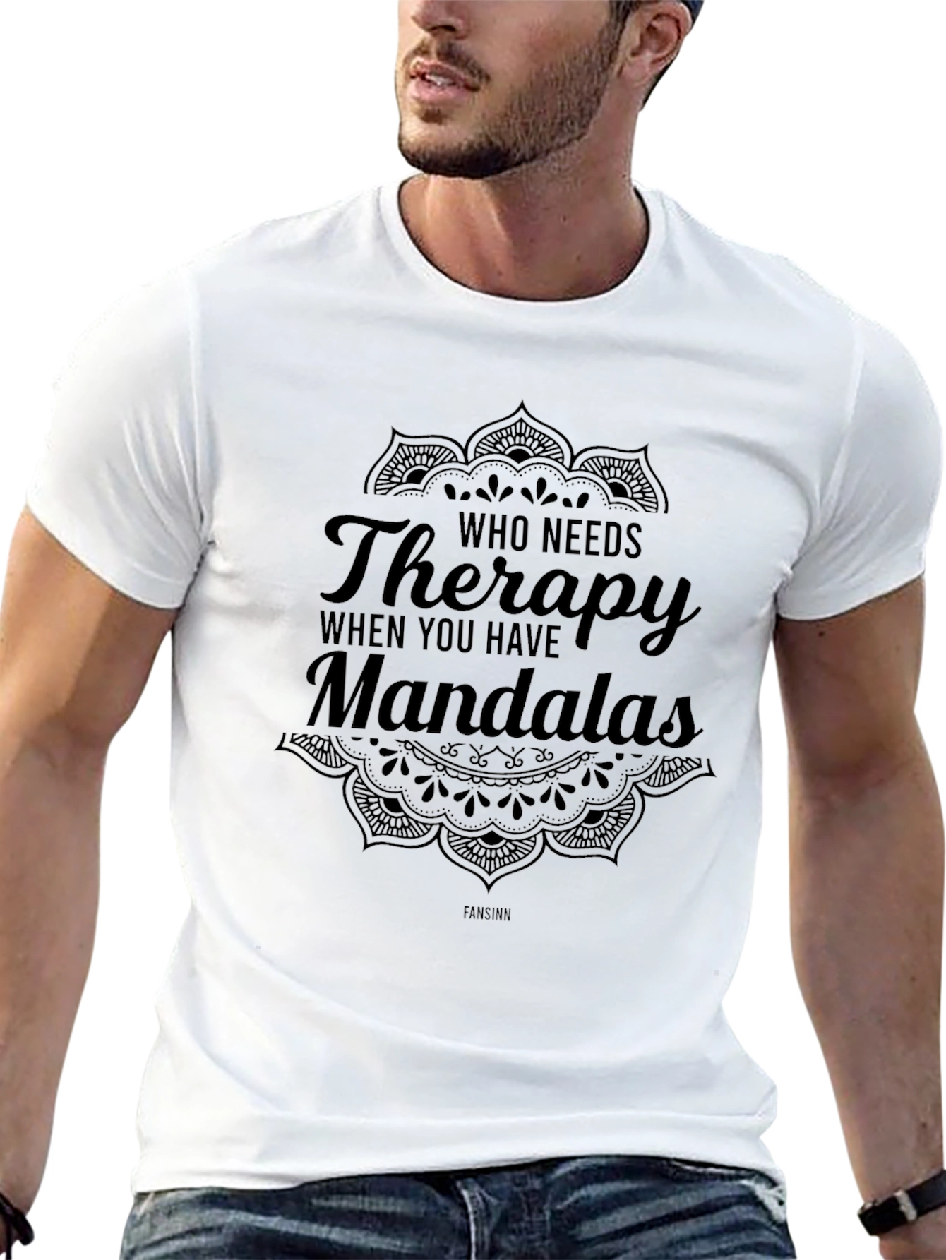 Therapy Mandalas Graphic Tee