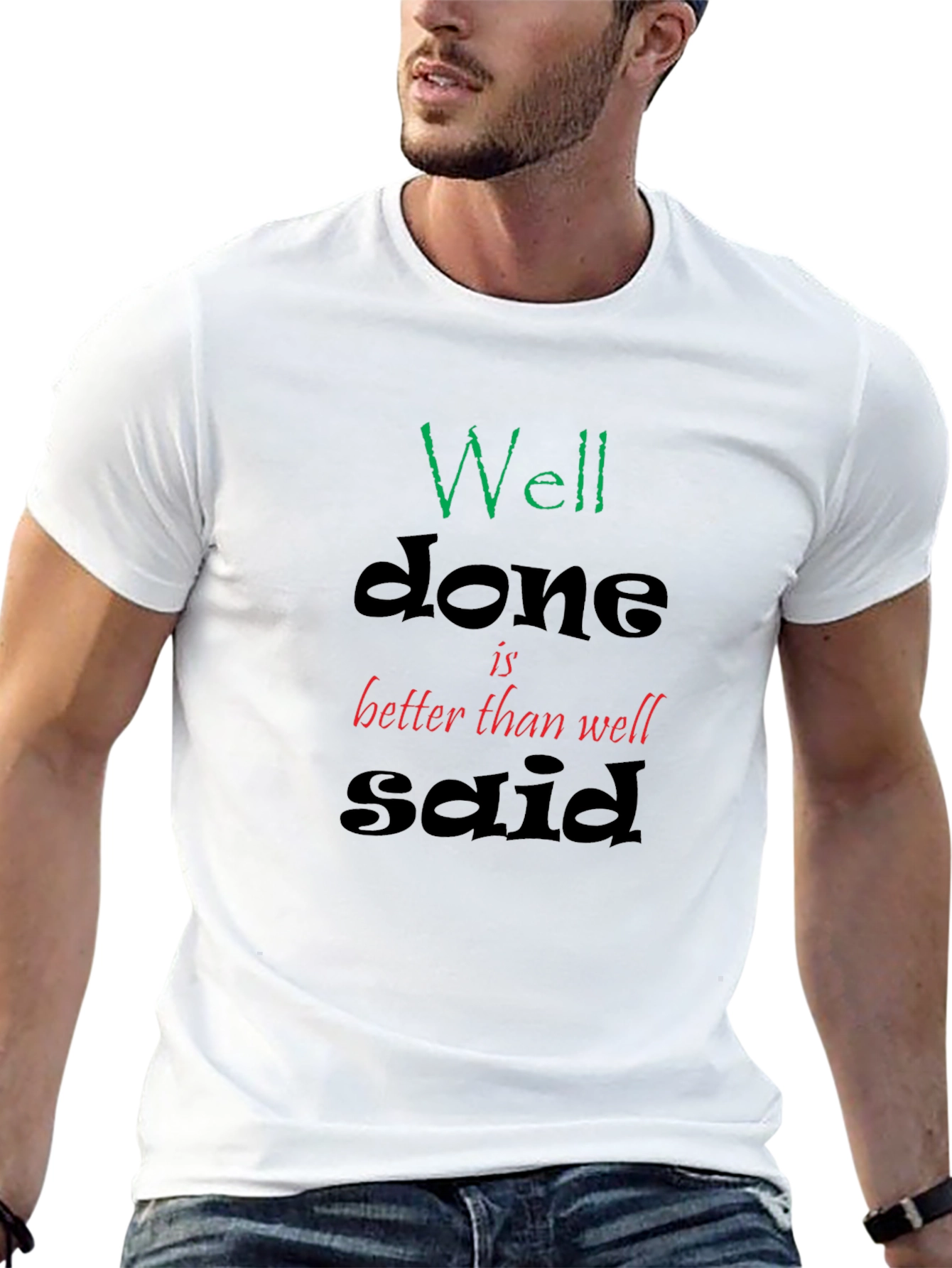 Well Done Graphic Tee - Black T-Shirt