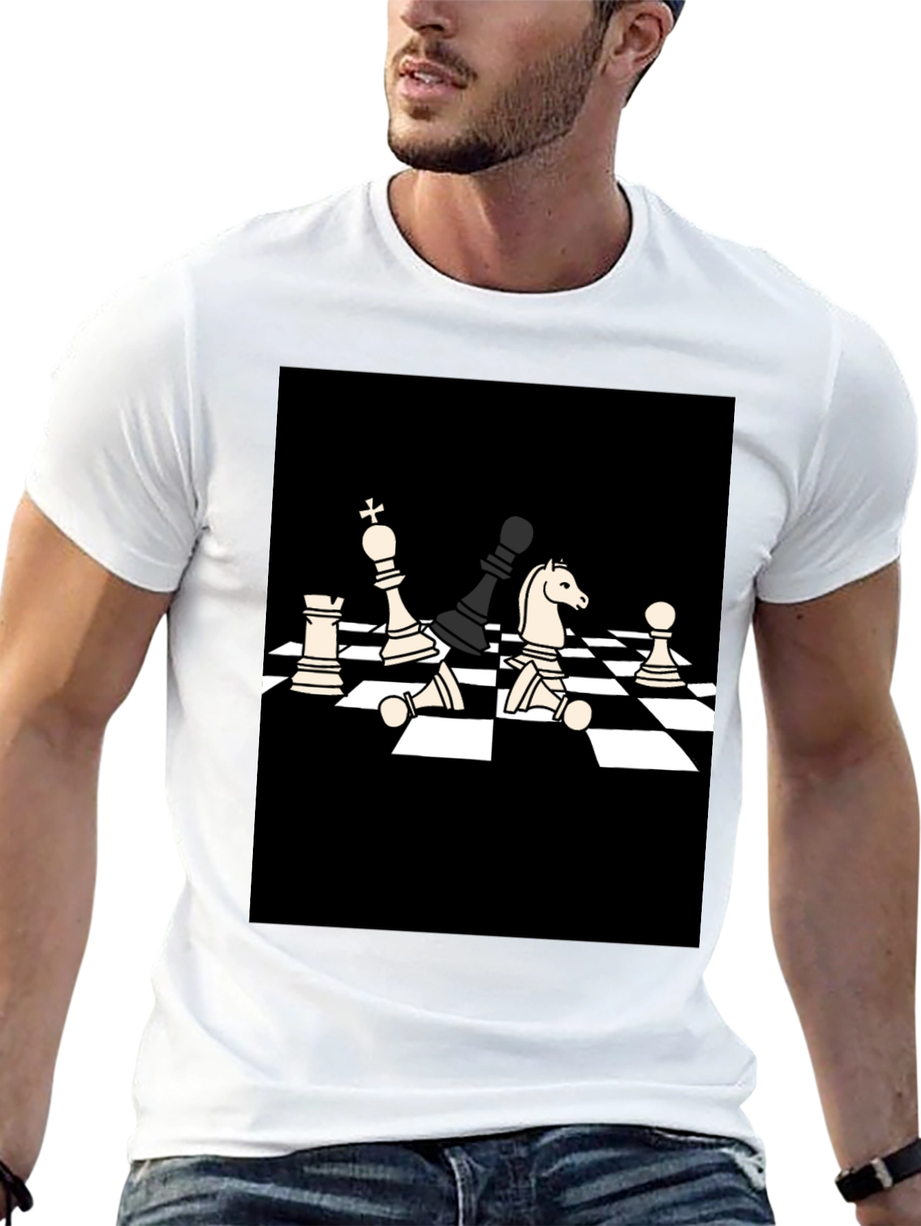Chess Game Graphic Tee