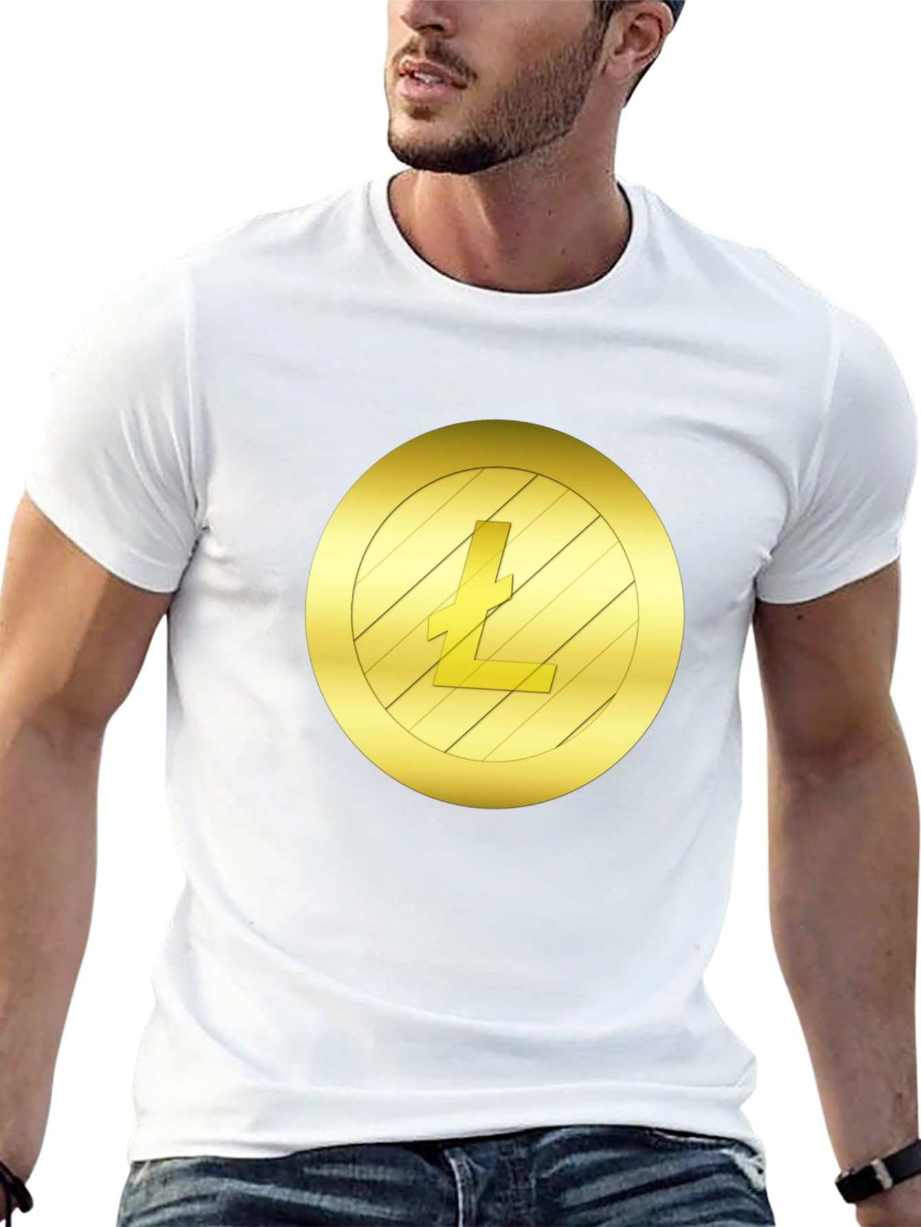 Litecoin Crypto T-Shirt - Black