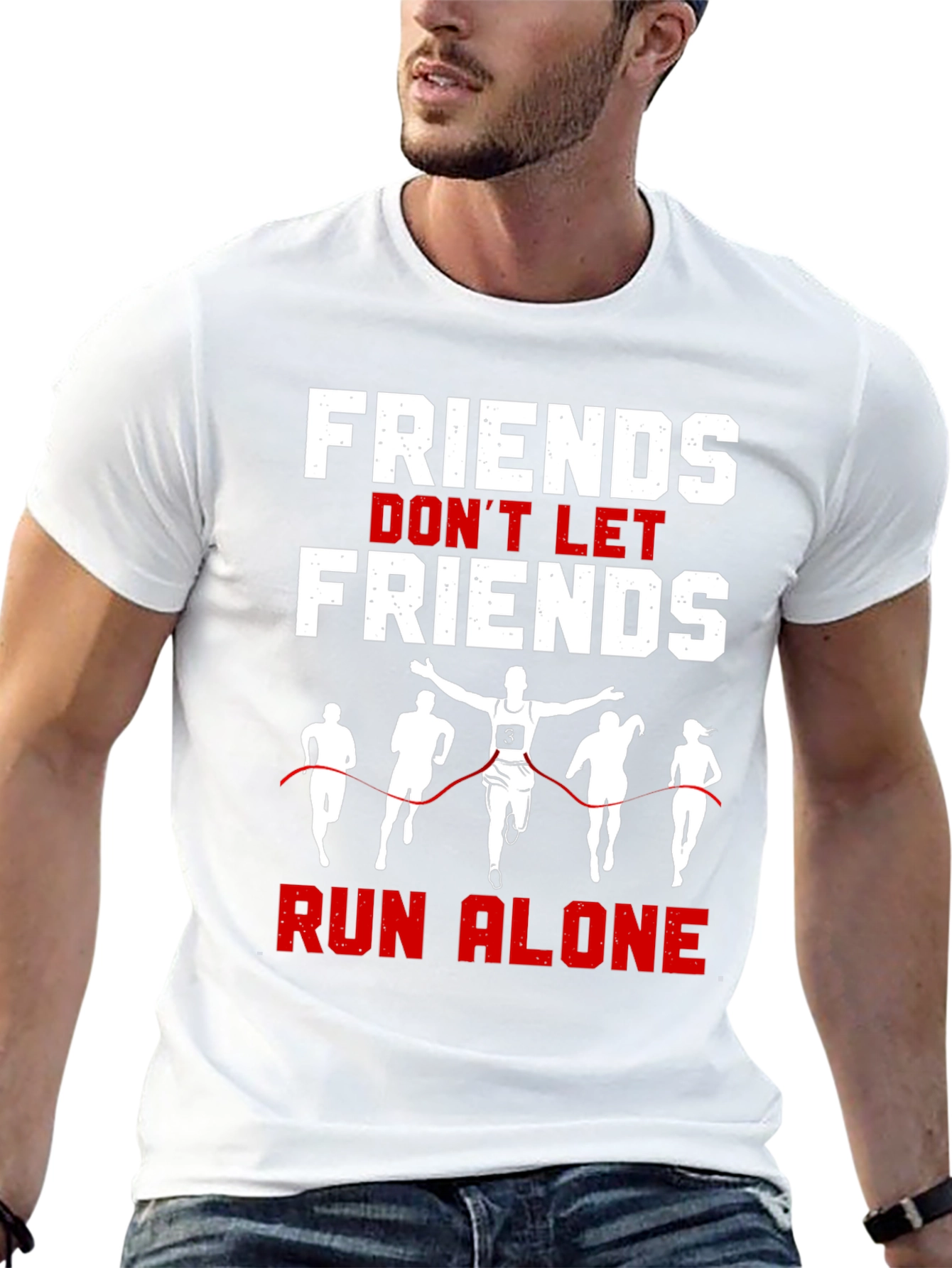Friends Dont Let Friends Run Alone T-Shirt