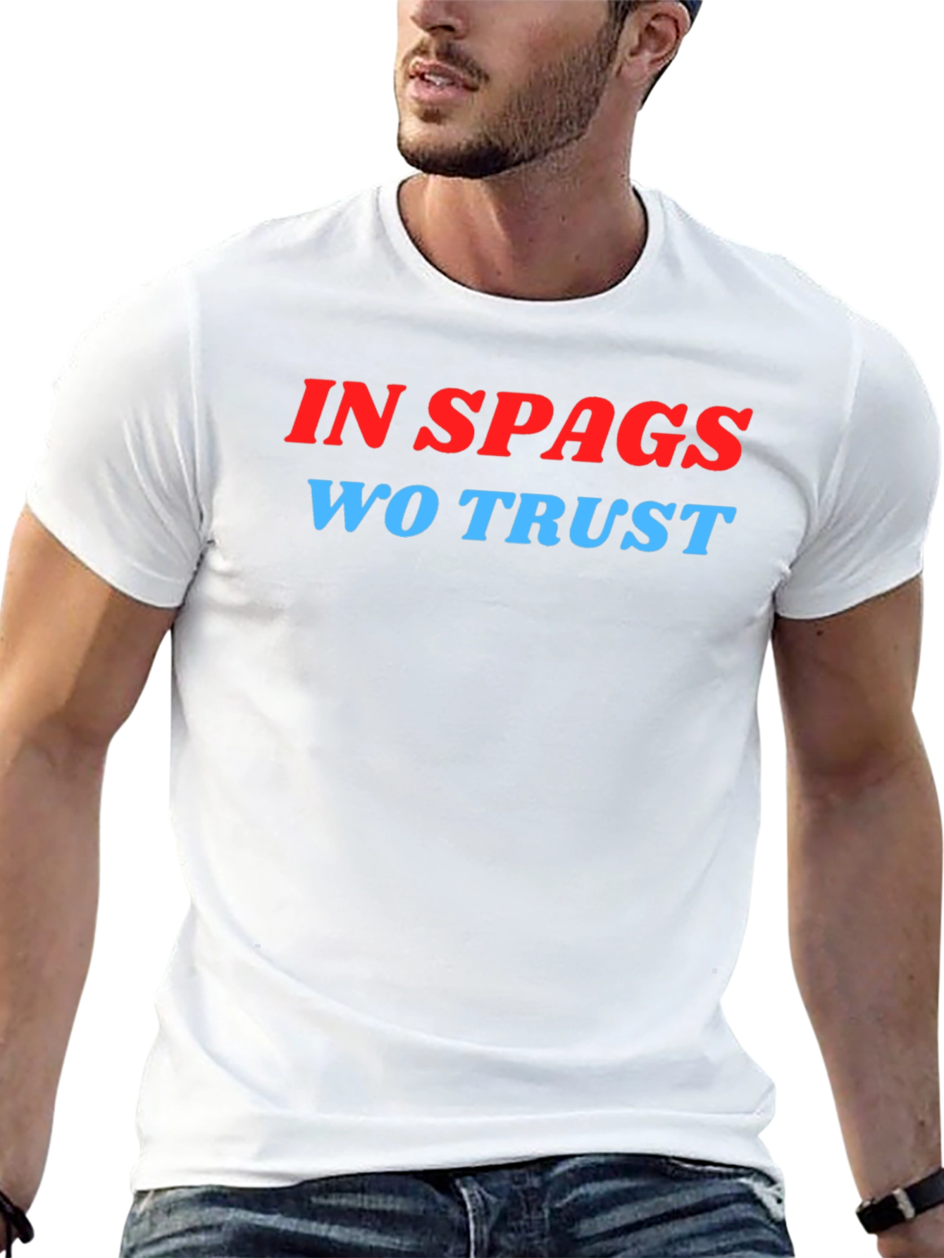 In Spags Wo Trust Graphic Tee