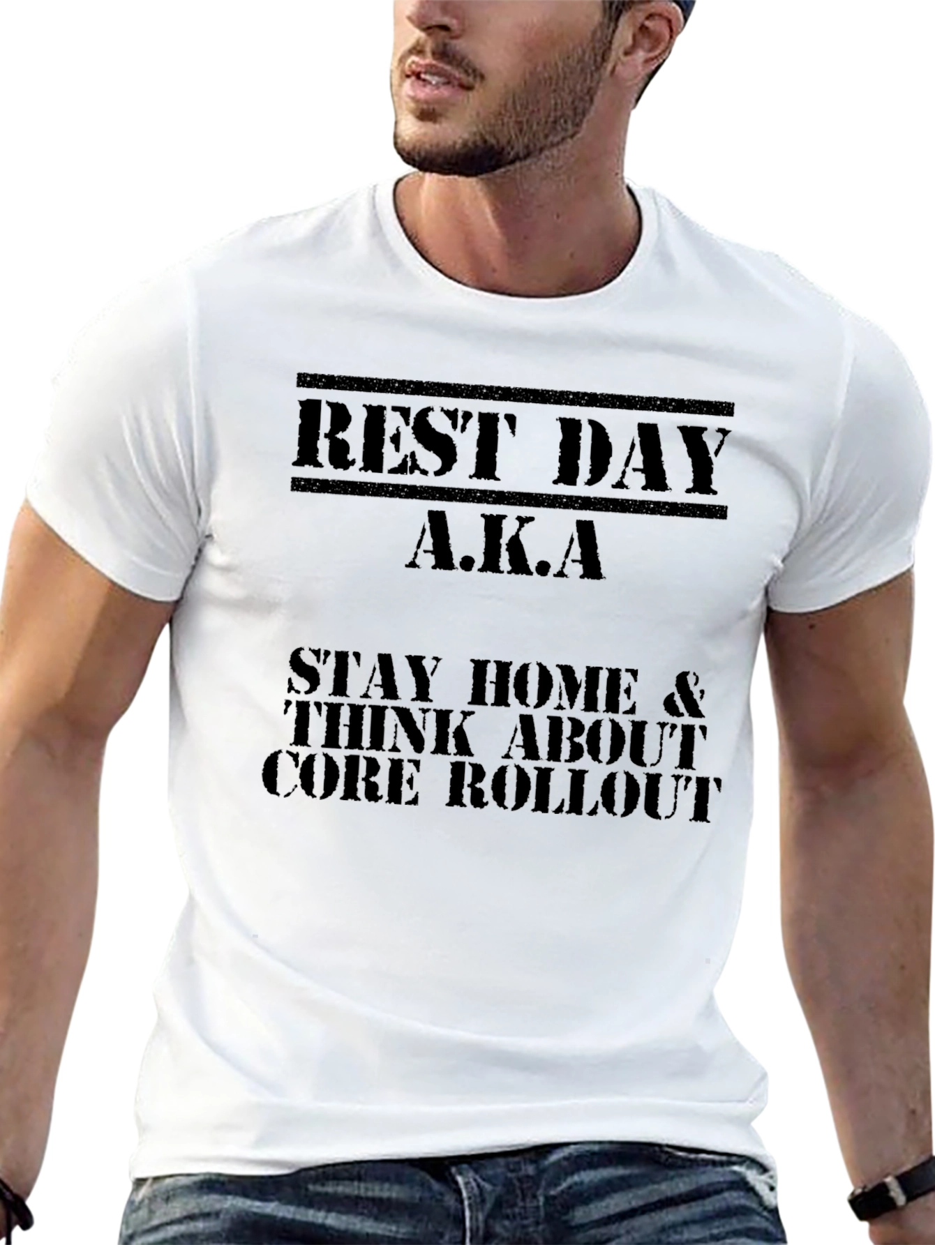 Rest Day Core Rollout Graphic Tee