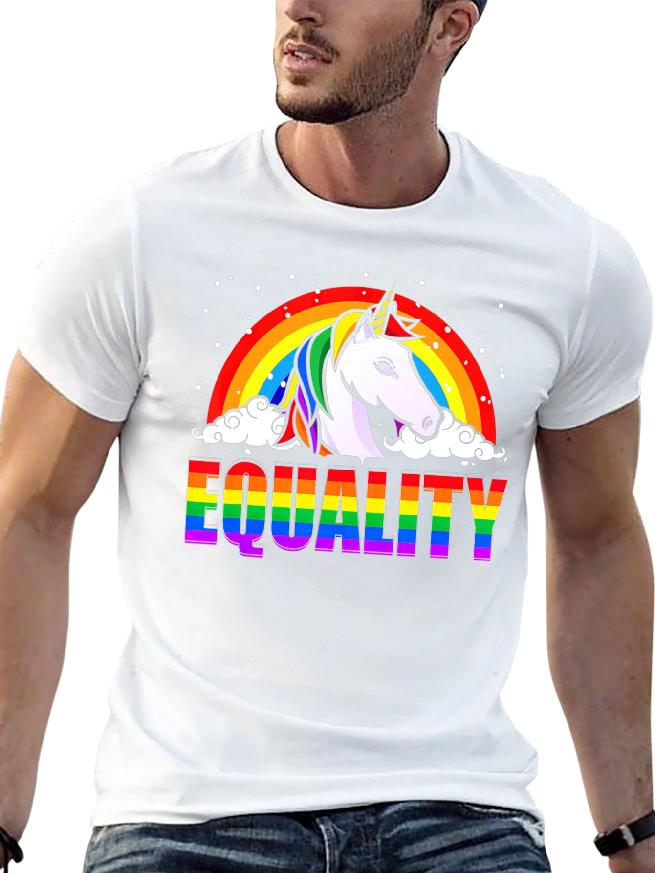 Equality Unicorn Rainbow LGBT Pride T-Shirt