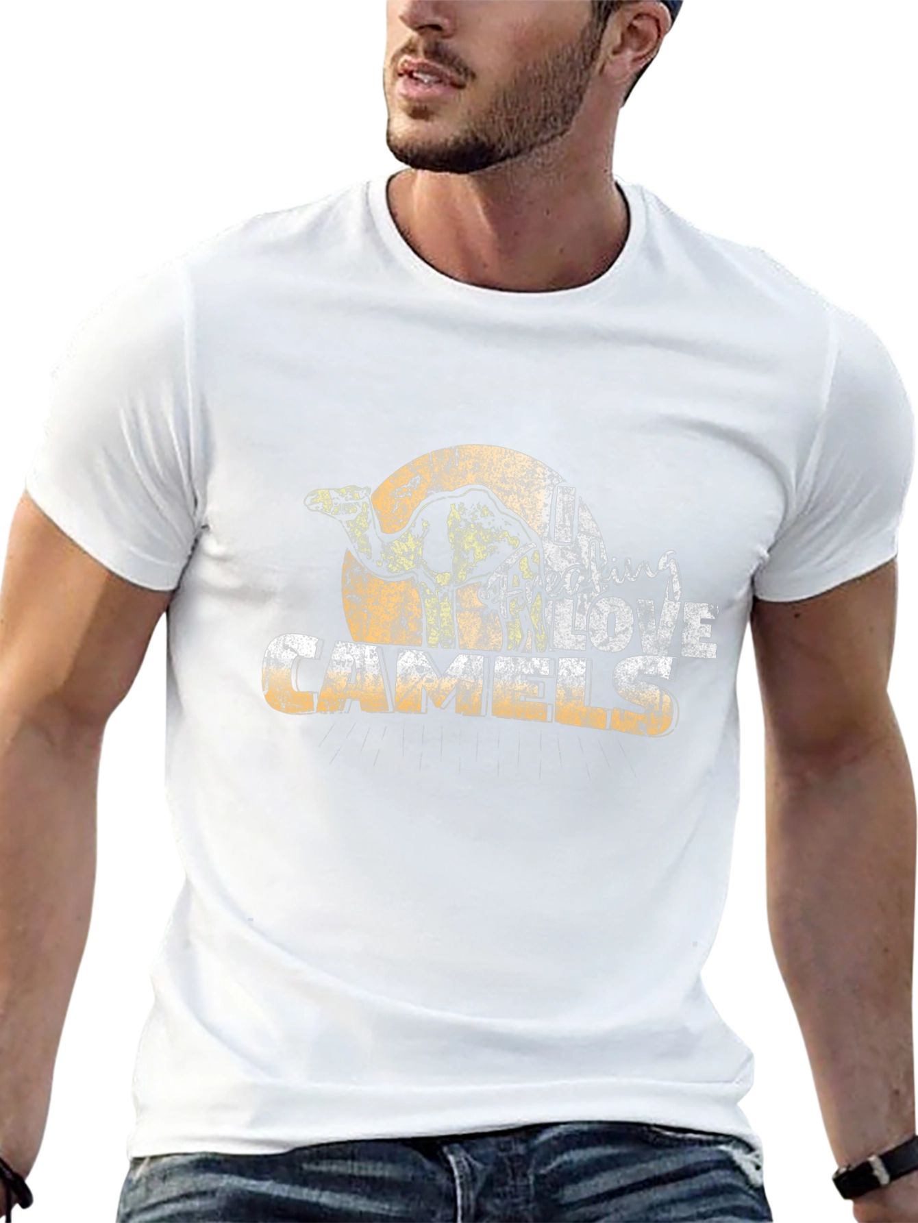 I Freaking Love Camels Graphic T-Shirt