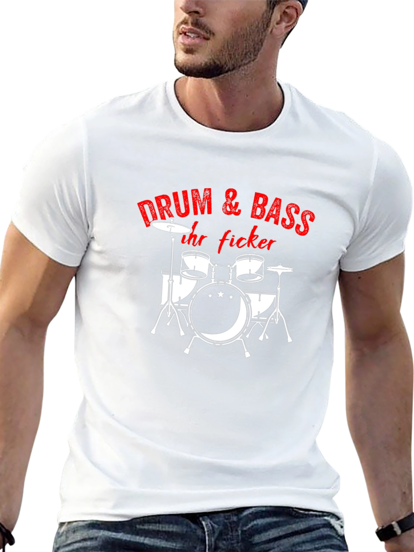 Drum & Bass T-Shirt - Music Lover Tee