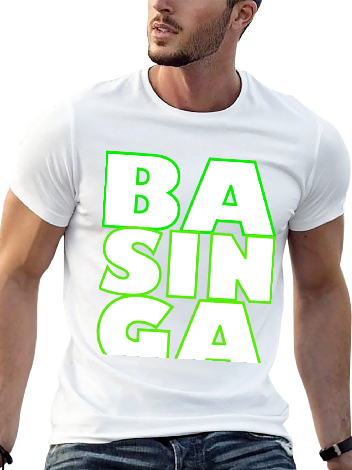 Basinga Graphic T-Shirt - Bold Statement Tee