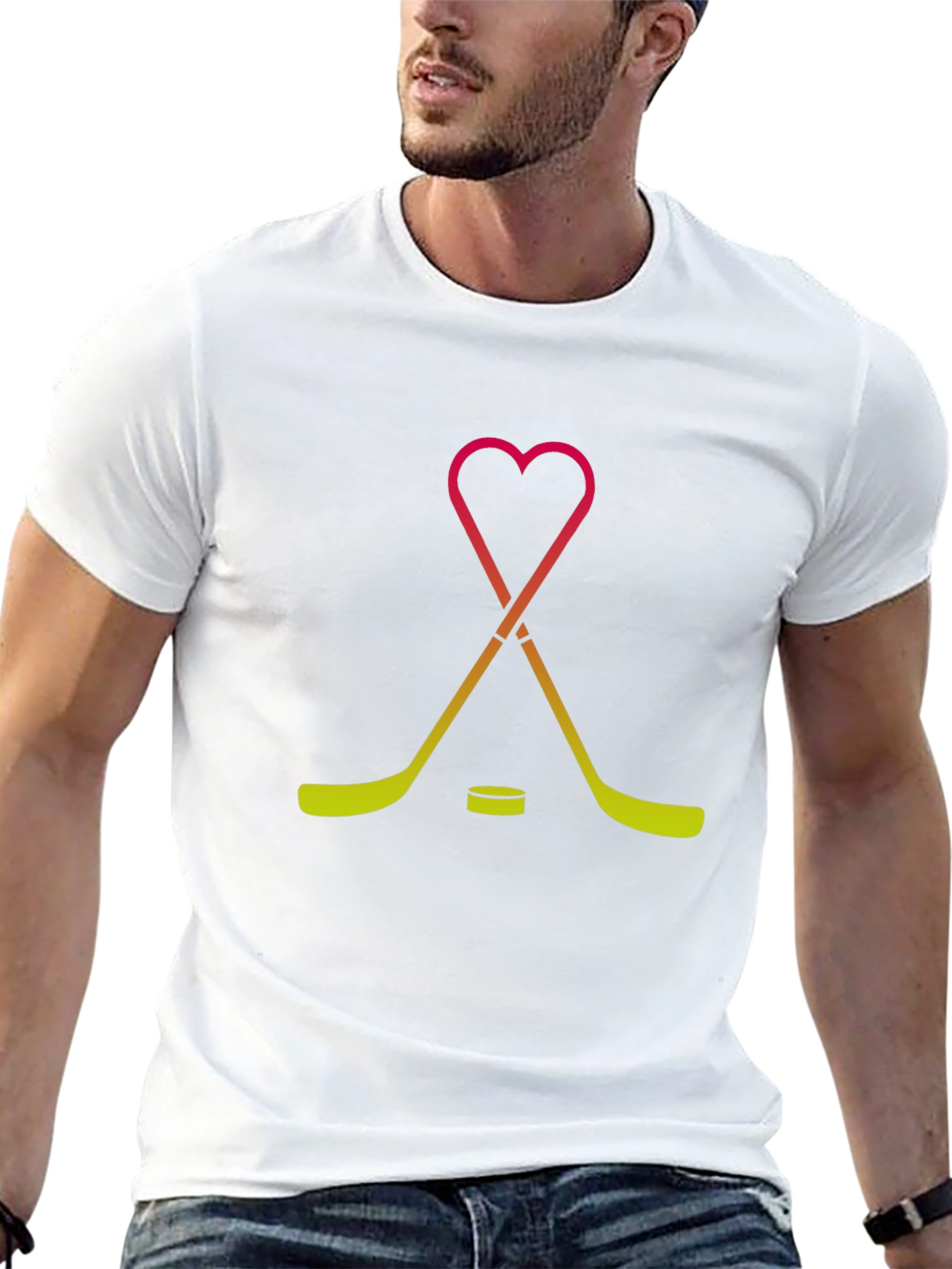 Hockey Love Graphic Tee