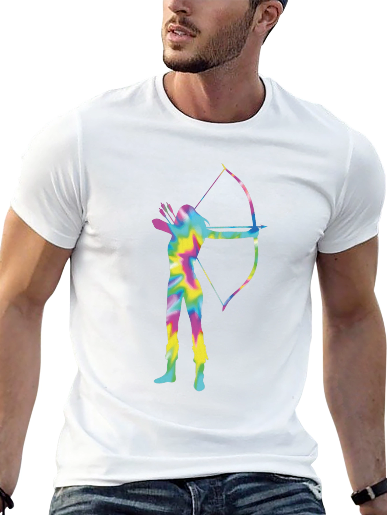 Archery Silhouette Graphic Tee