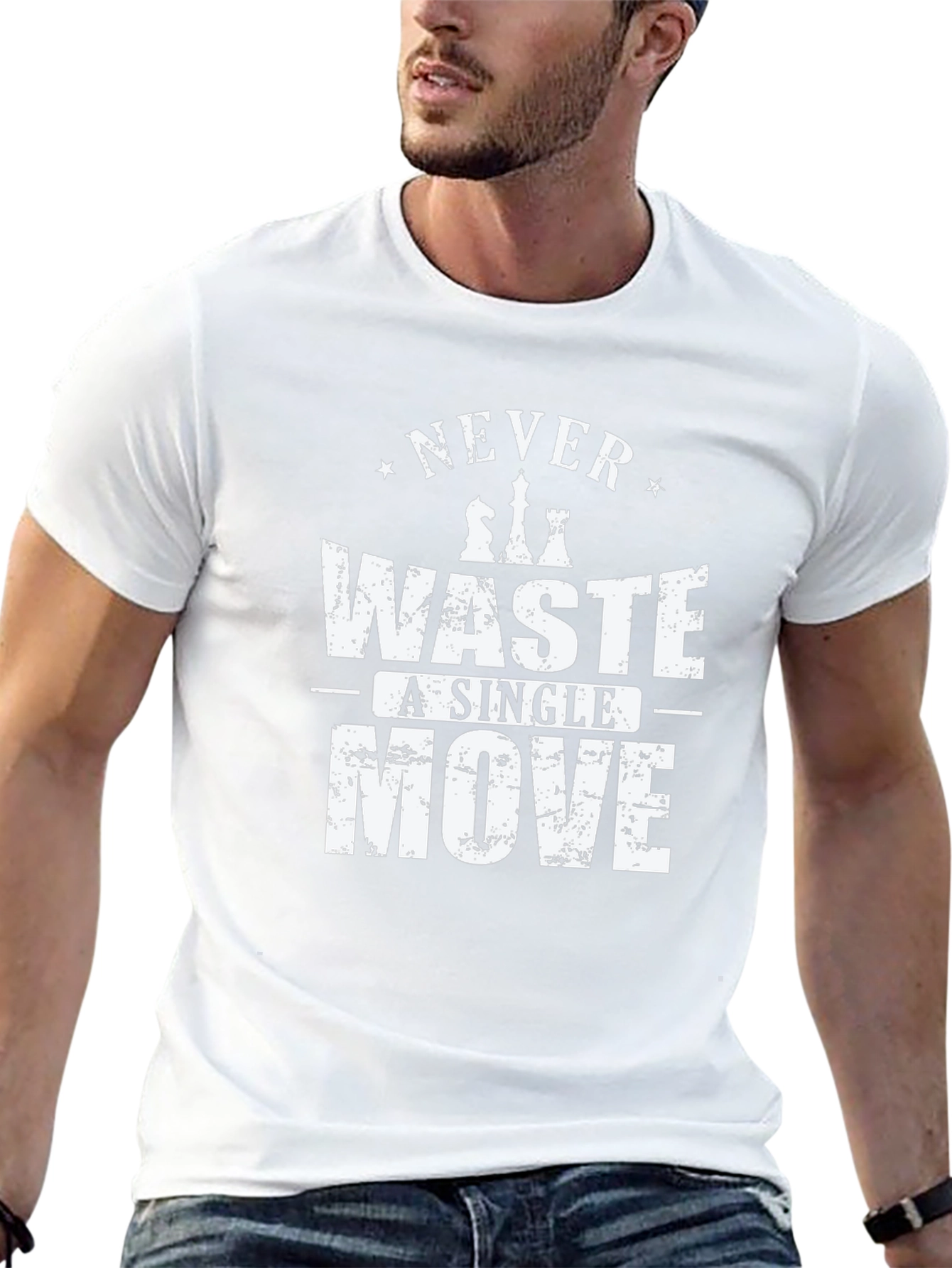 Never Waste a Single Move Graphic T-Shirt