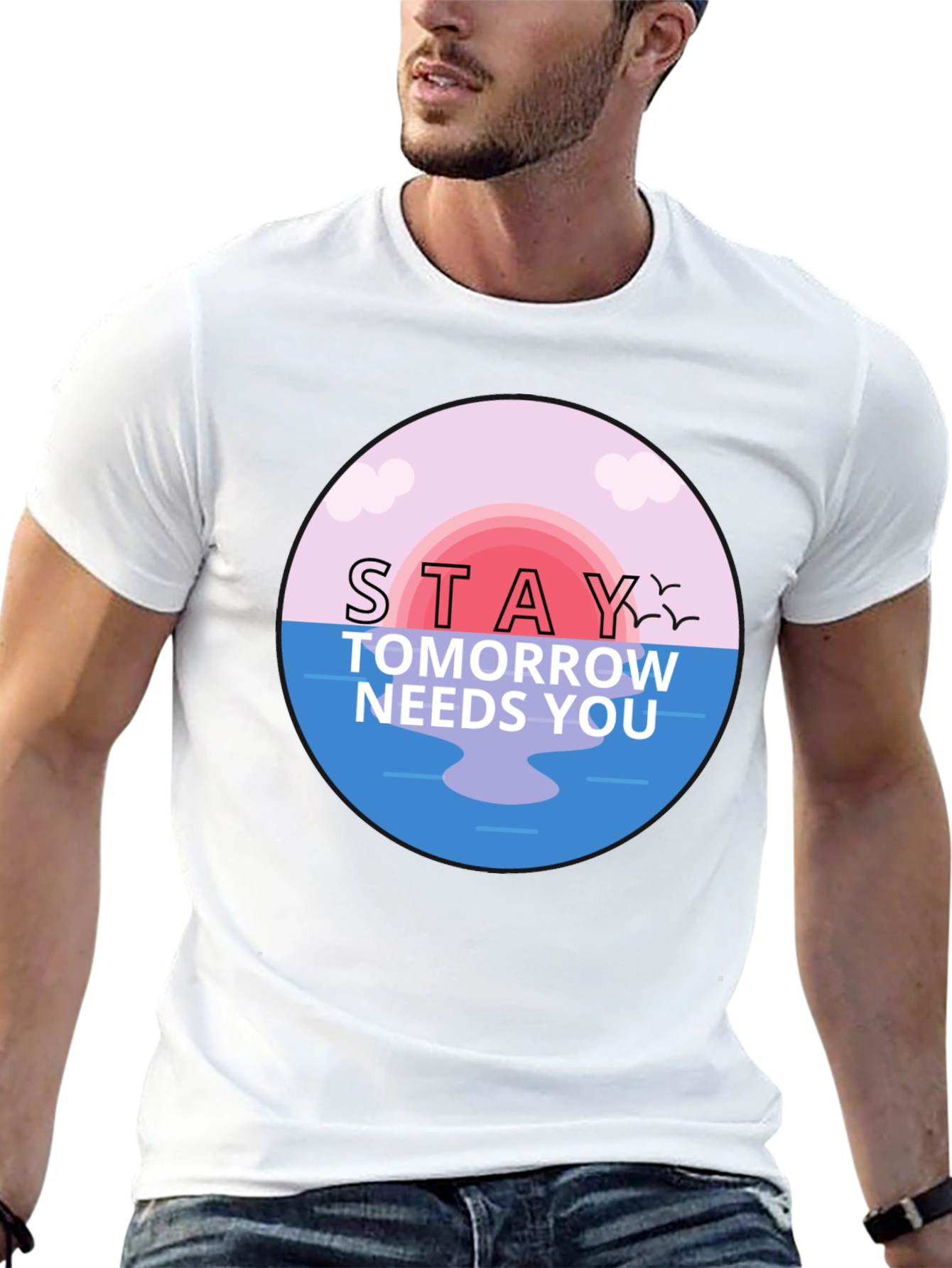 Stay Tomorrow Needs You Graphic T-Shirt