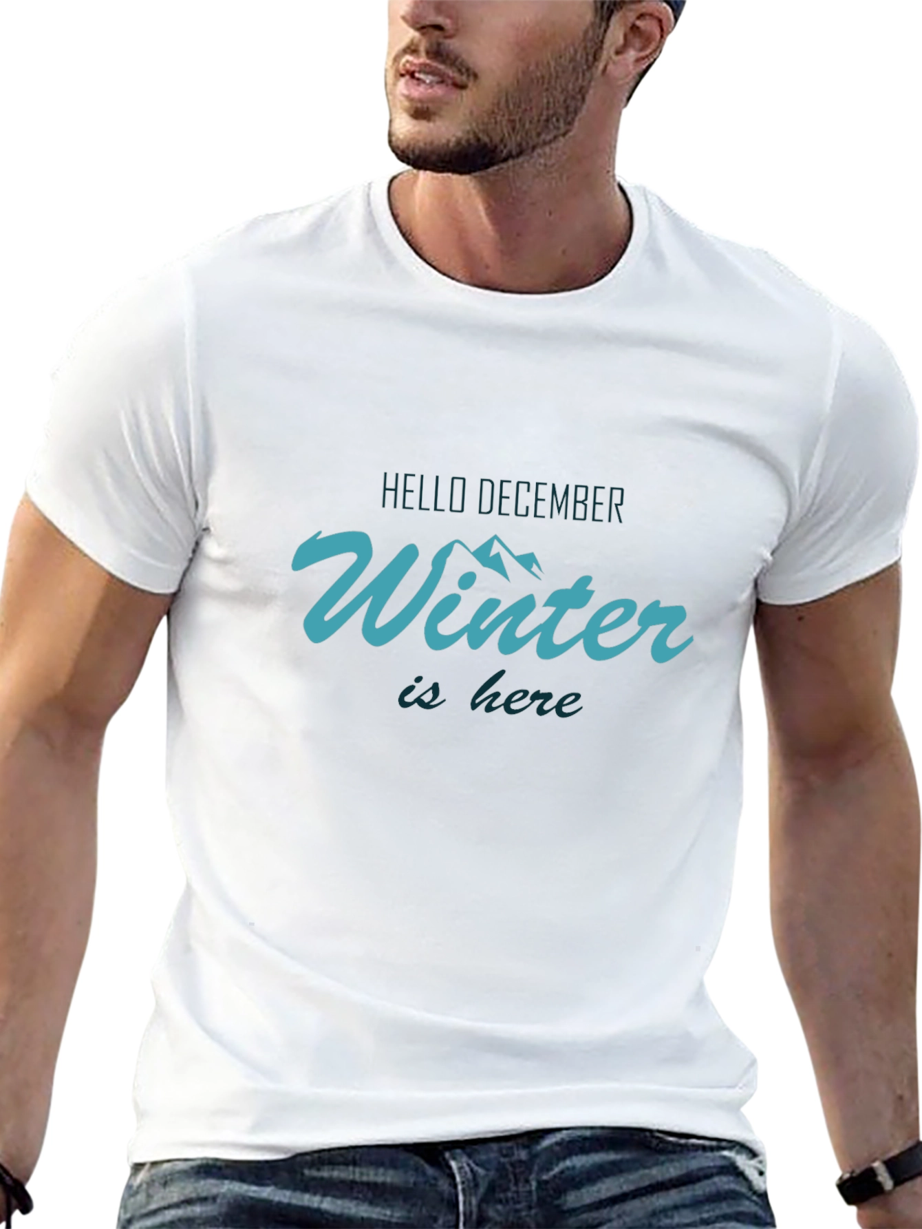 Hello December Winter is Here T-Shirt