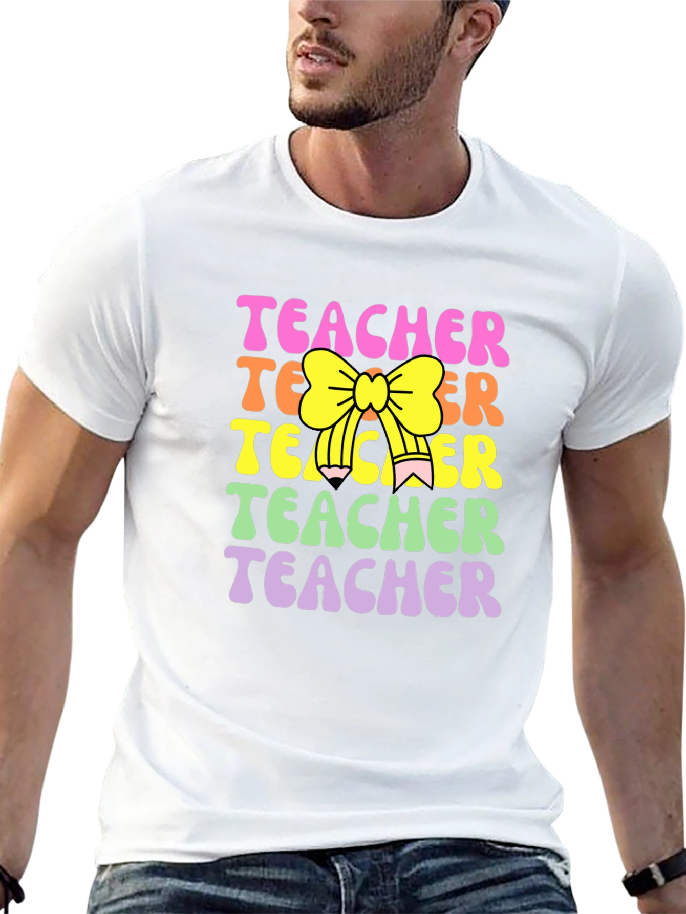 Retro Teacher Graphic Tee