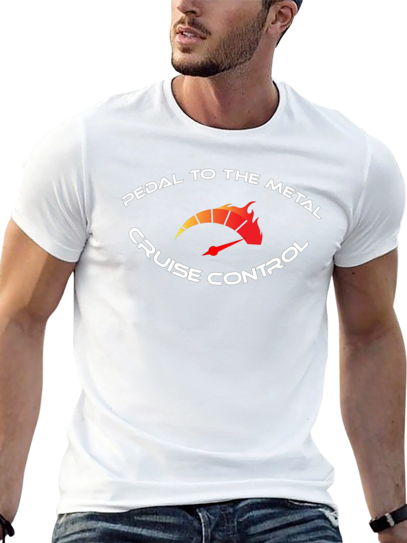 Pedal to the Metal Cruise Control Black Tee