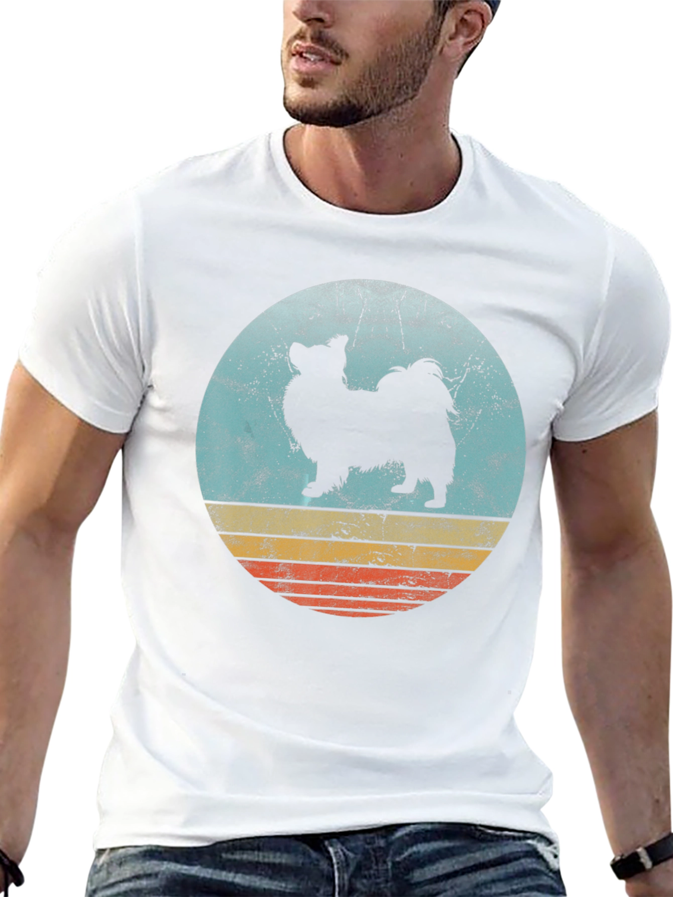Retro Dog Silhouette Tee