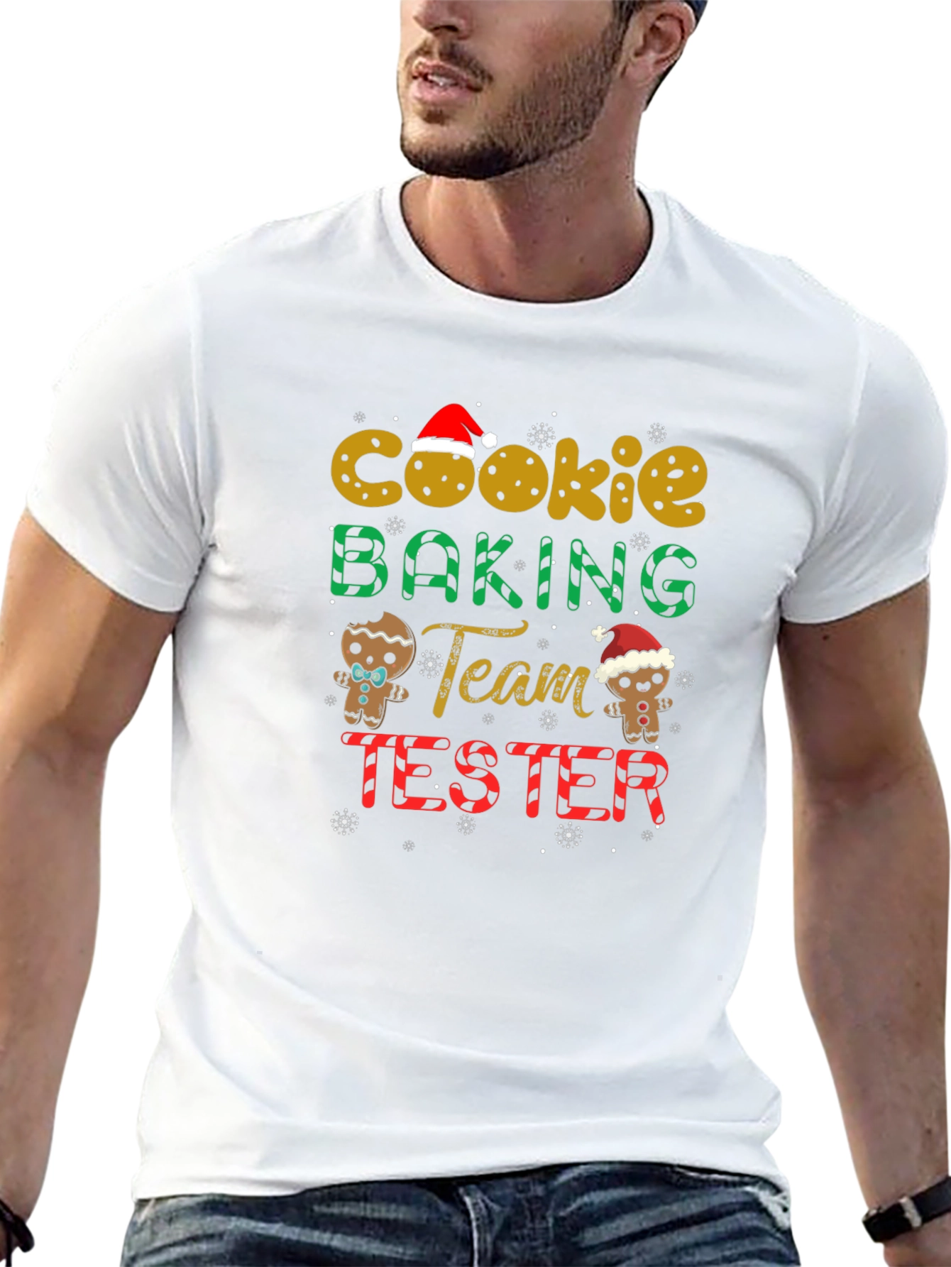 Cookie Baking Team Tester Black T-Shirt