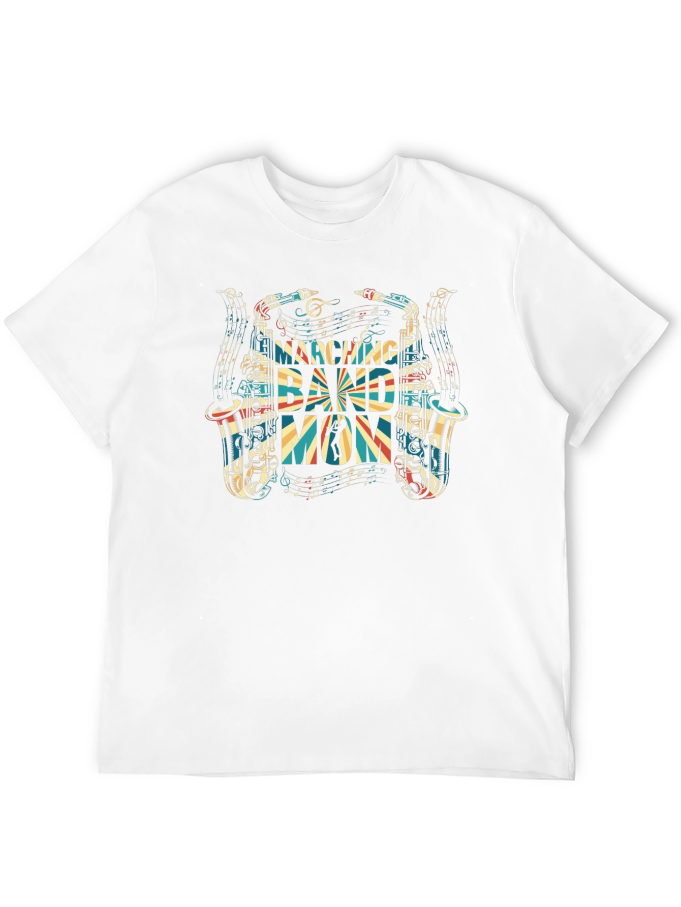 Marching Band Mom T-Shirt - Music Lover Tee