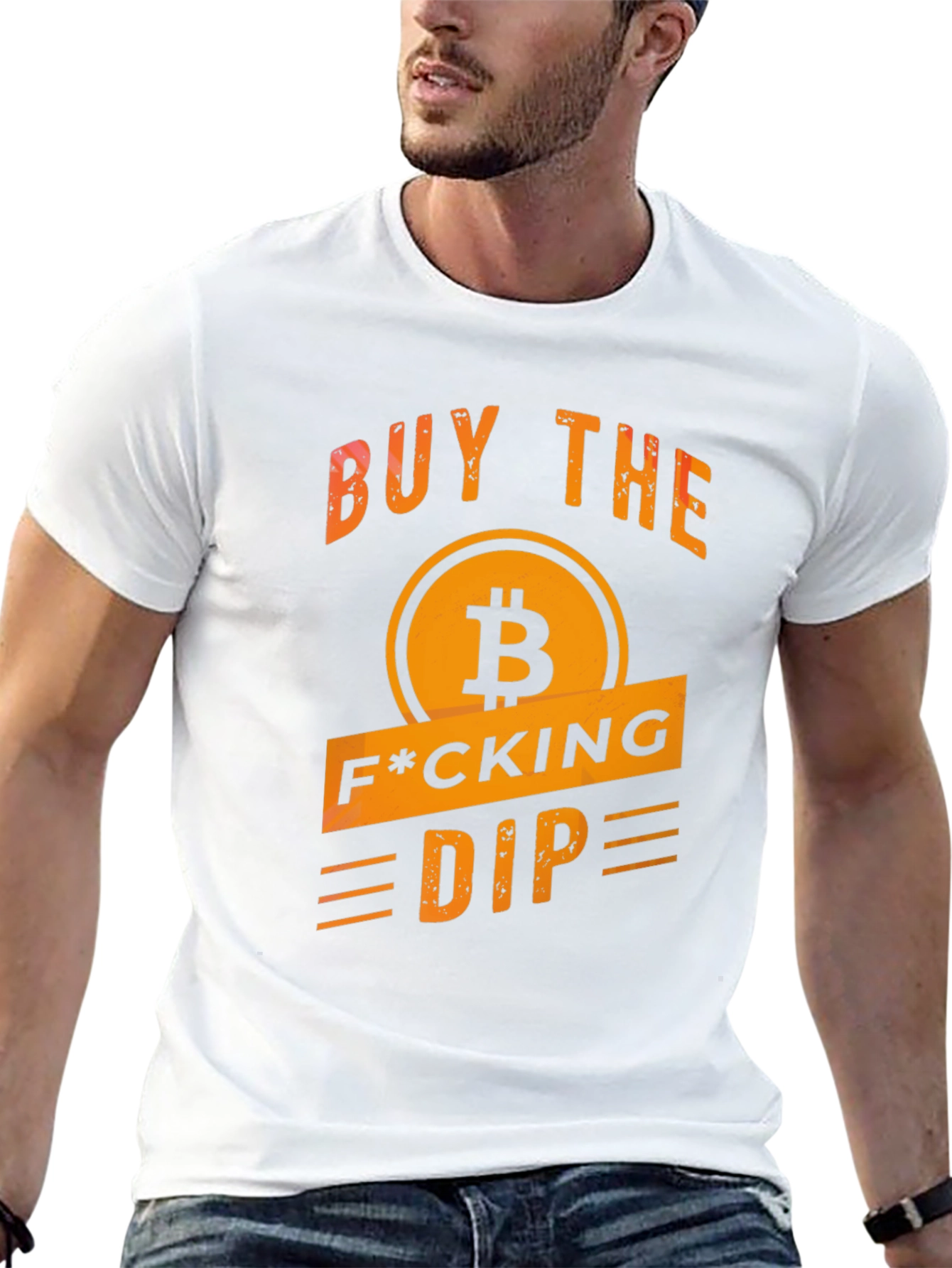 Bitcoin Crypto Buy The Dip Graphic Tee