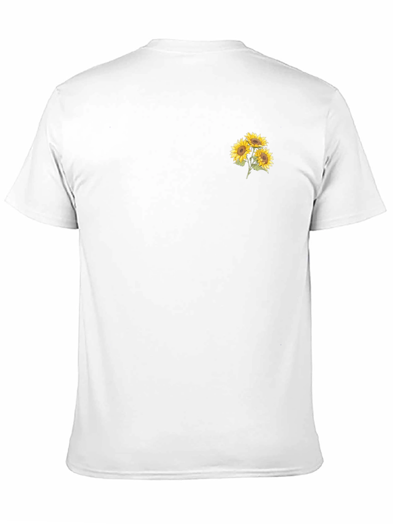 Sunflower Graphic Black T-Shirt