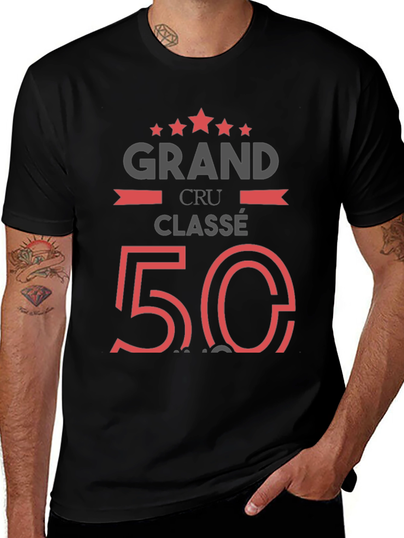 Grand Cru Classé 50th Birthday T-Shirt