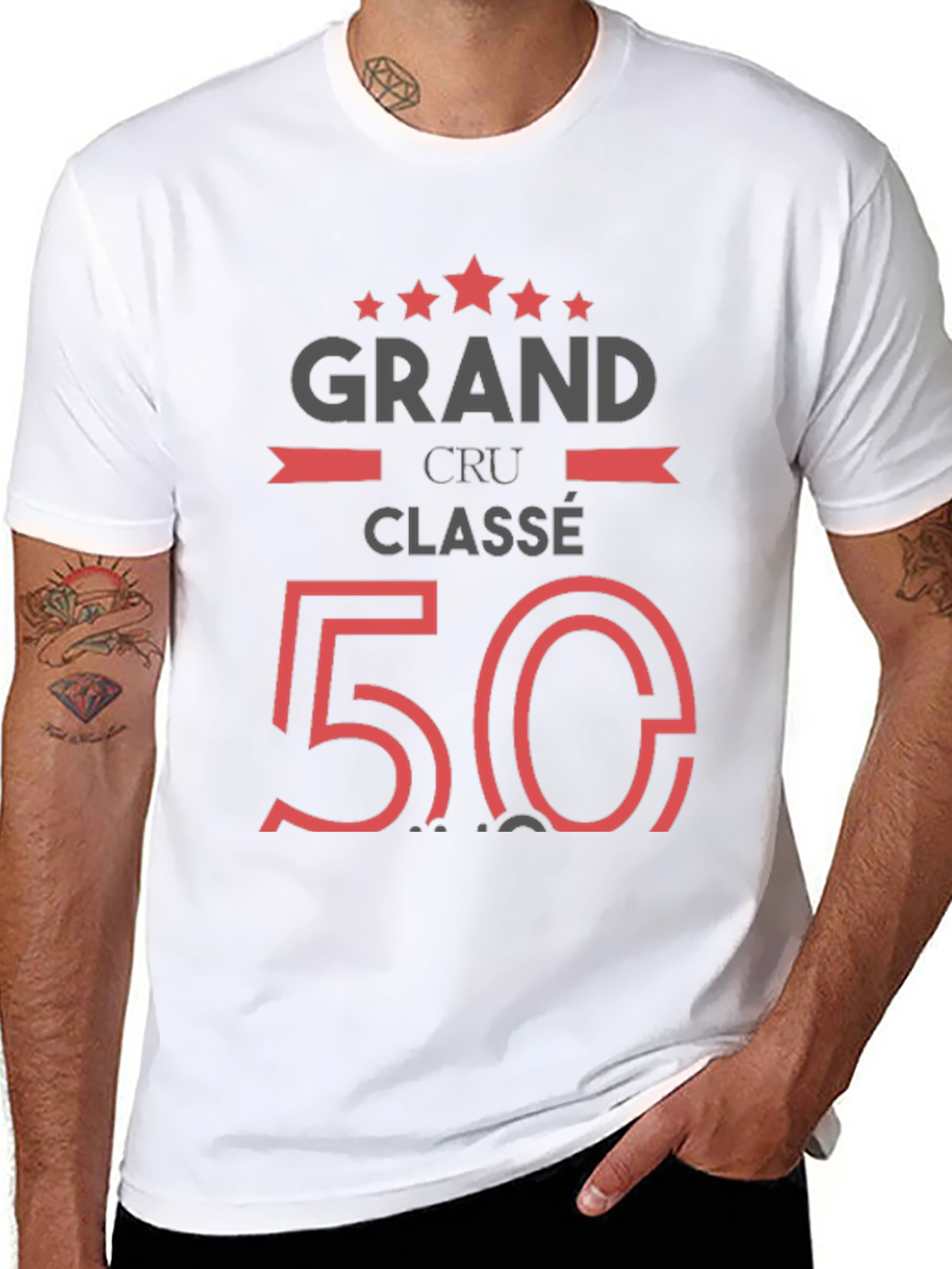 Grand Cru Classé 50th Birthday T-Shirt