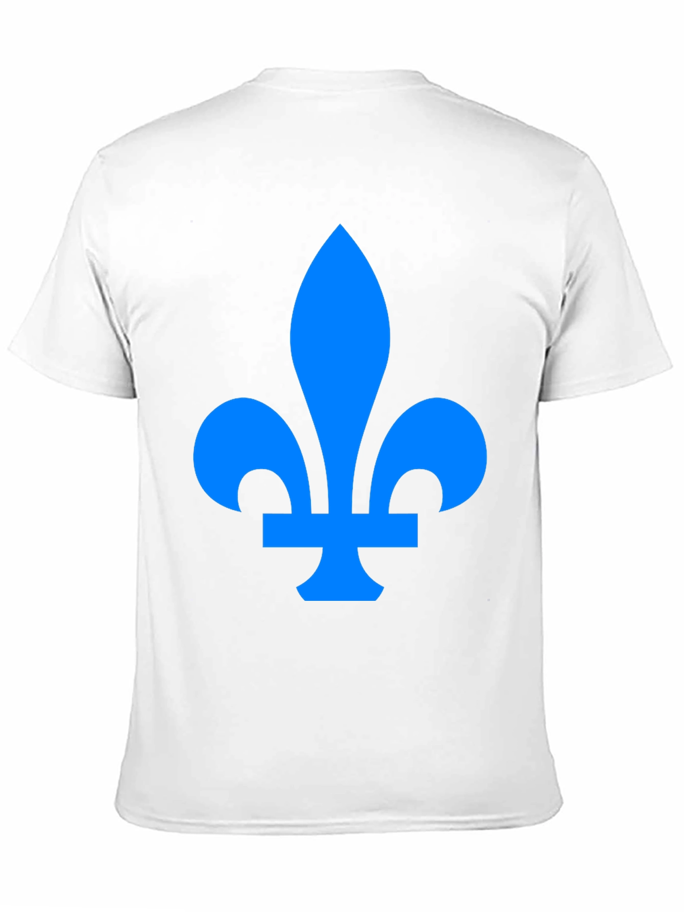 Fleur-de-lis Graphic Tee - Stylish Black Cotton T-Shirt