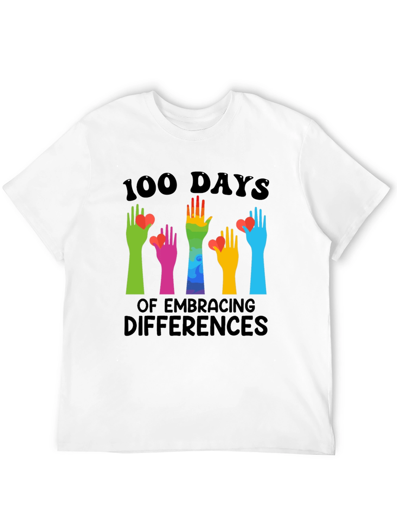 100 Days of Embracing Differences T-Shirt