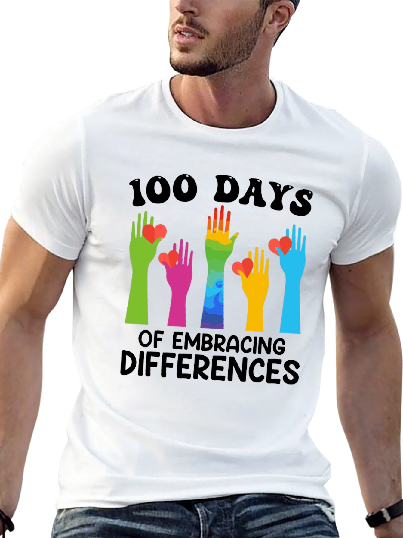 100 Days of Embracing Differences T-Shirt